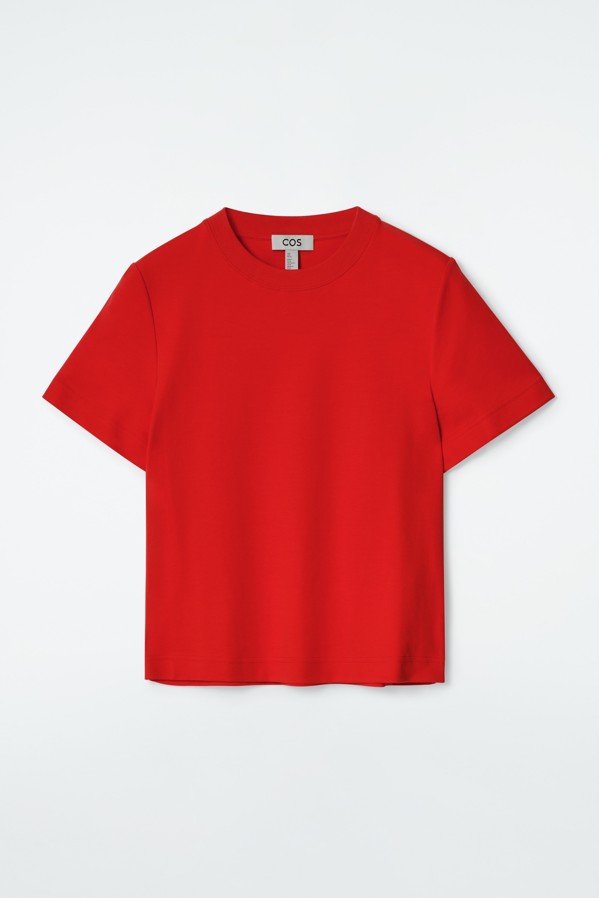 T-SHIRT REGULAR DE CORTE LIMPO - RED/preto/BRANCO/BEGE CLARO/AZUL-MARINHO/CINZA MESCLA/ROSA / AZUL MARINHO/Caqui/AZUL-MARINHO/BRANCO/ÀS RISCAS/Laranja / Branco / Riscas/BRANCO / PRETO/Azul-marinho / Listado/BRANCO / BURGUNDY / RISCAS/CINZA MÉLANGE/VERMELHO ESCURO/BRANCO / PRETO / LISTRADO/AZUL / RISCAS/AZUL COBALTO/Preto / Verde / às riscas/CASTANHO ESCURO/KHAKI/VERDE / CRU