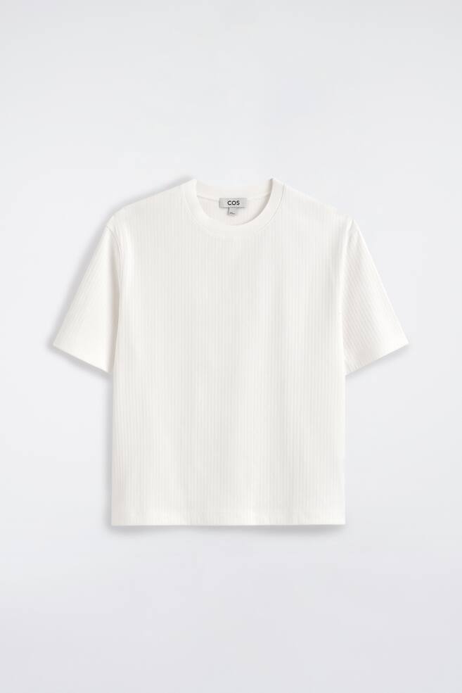 CAMISETA CANALÉ MANGA CORTA - BLANCO/AZUL MARINO - 1