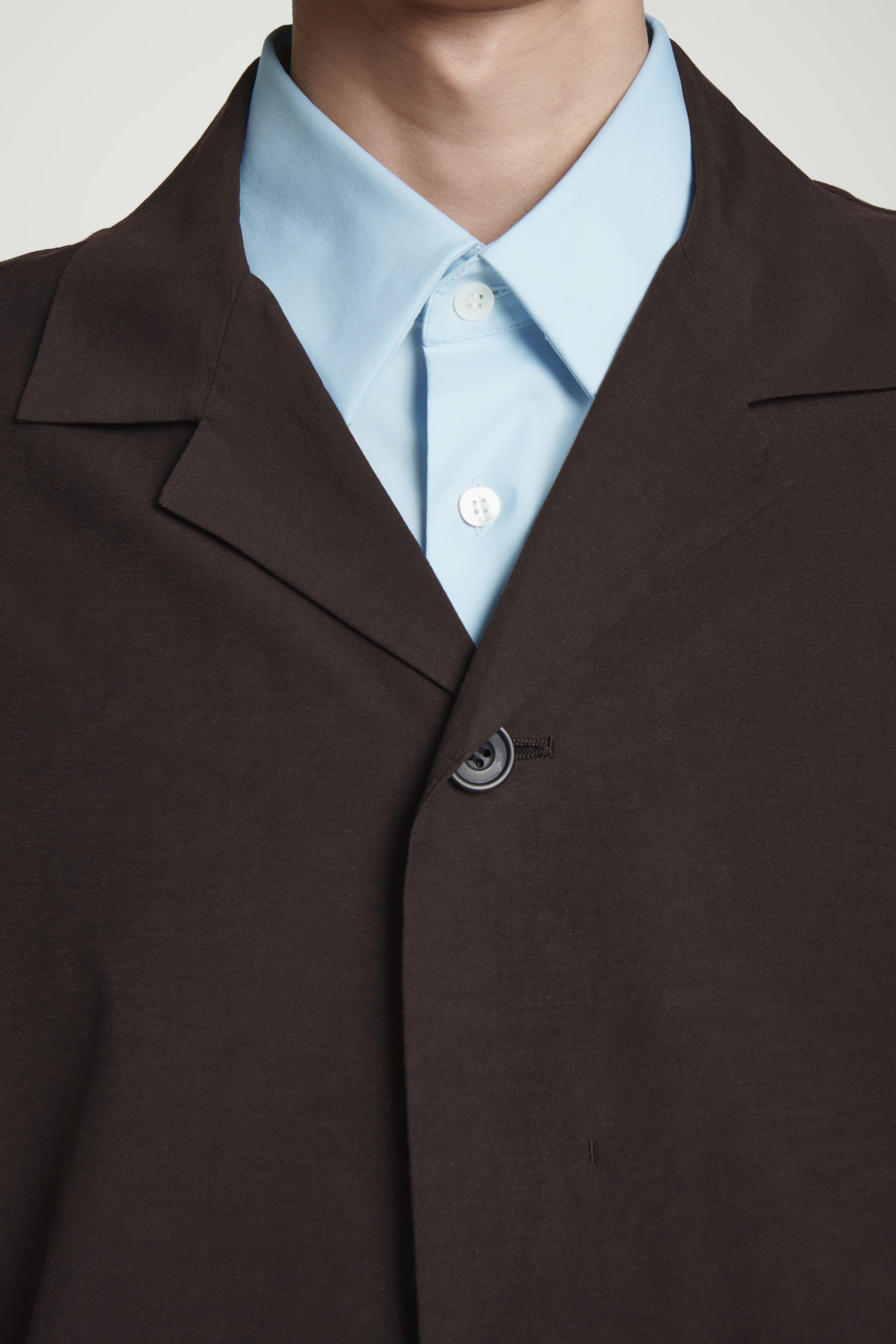 SLIM TAILORED POPLIN SHIRT