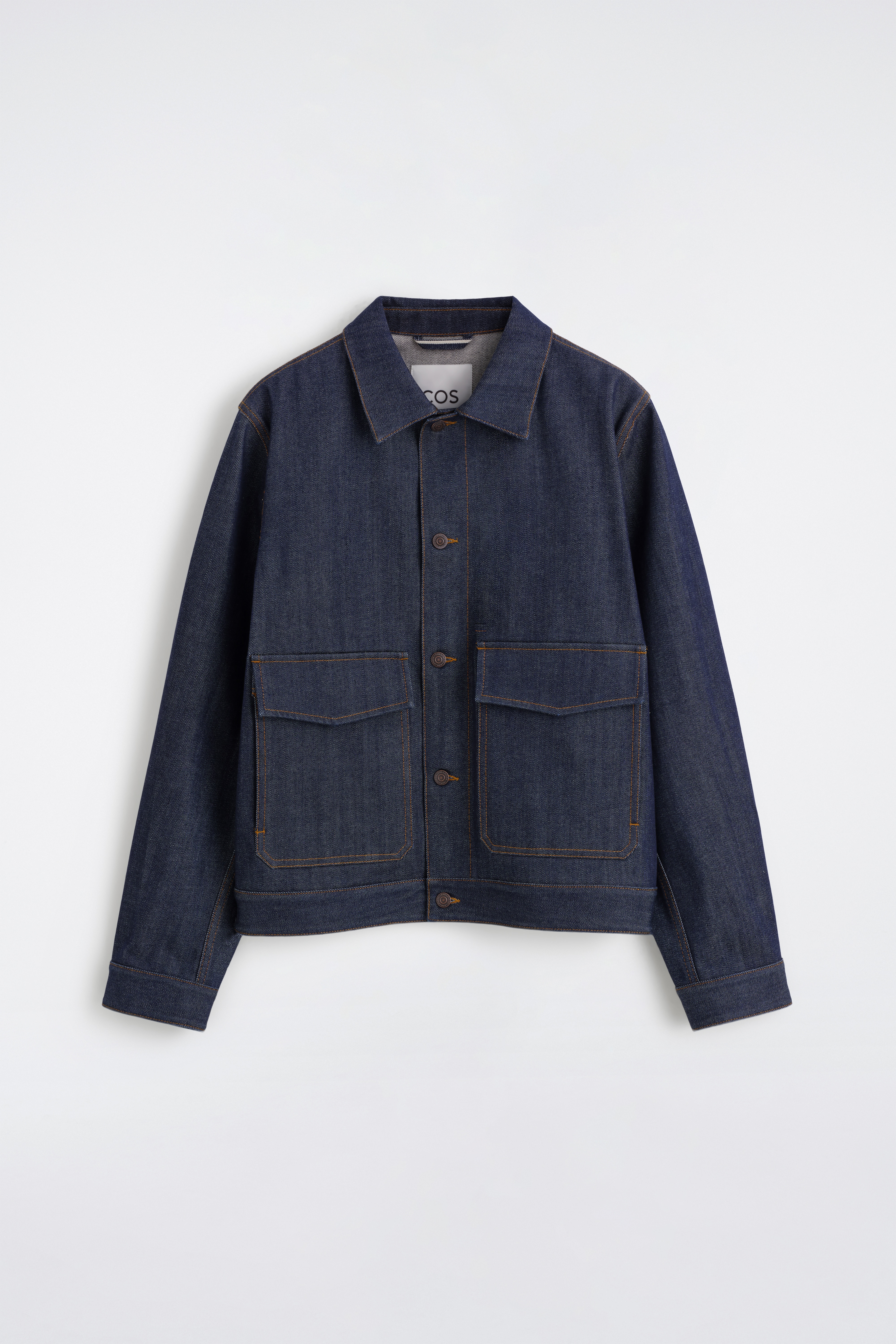 RAW SELVEDGE DENIM JACKET - INDIGO