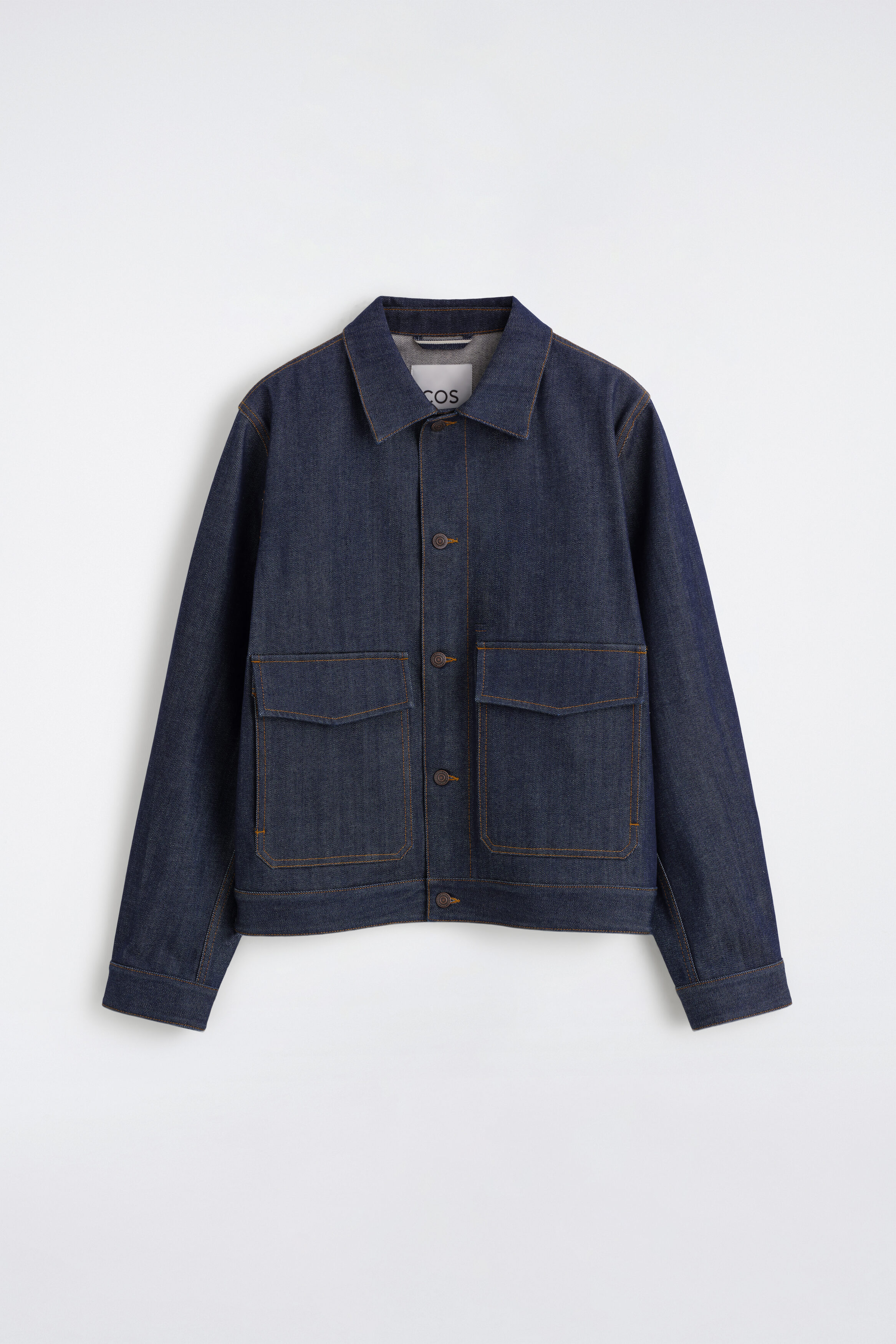 RAW SELVEDGE DENIM JACKET - thumbnail 6