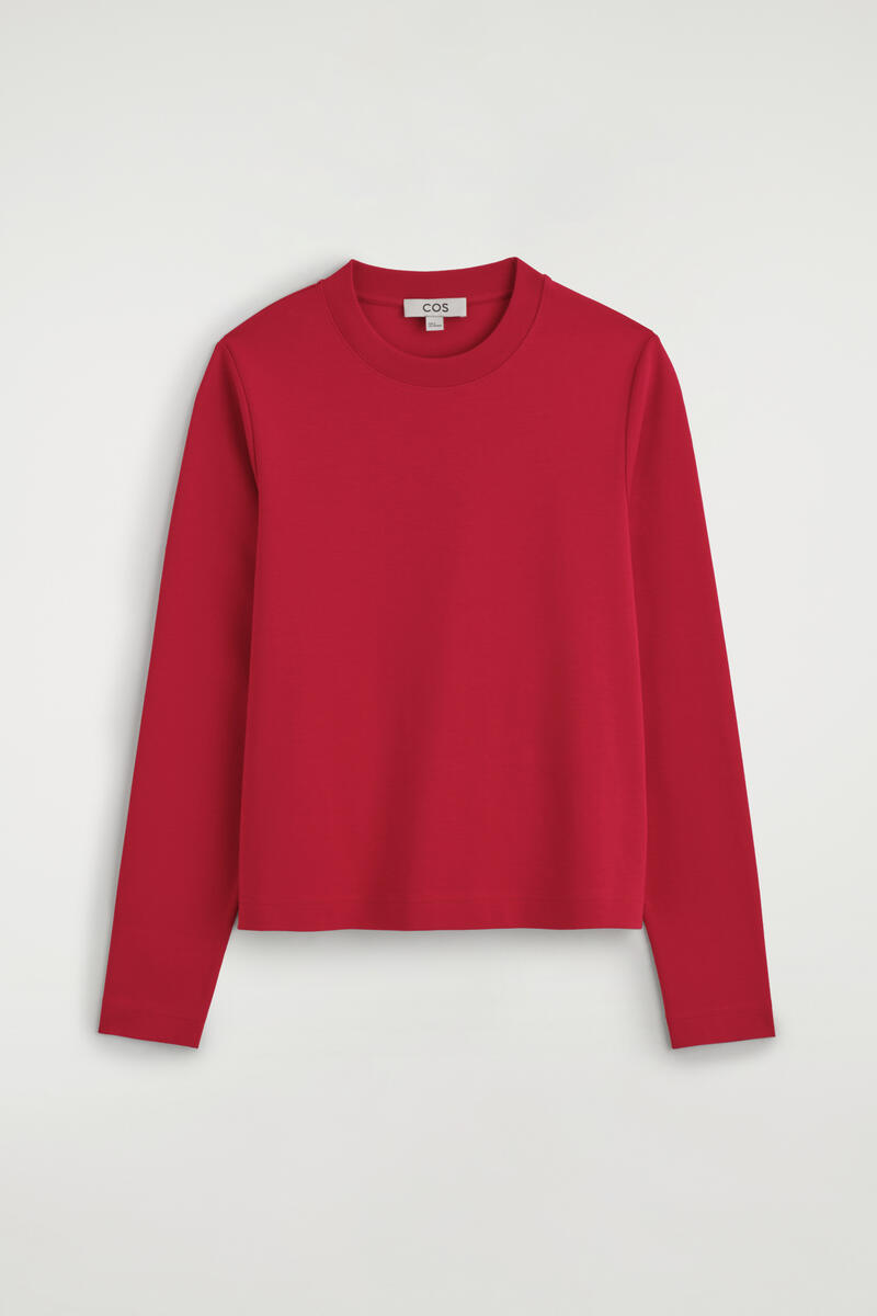 Clean Cut Long-Sleeved T-Shirt