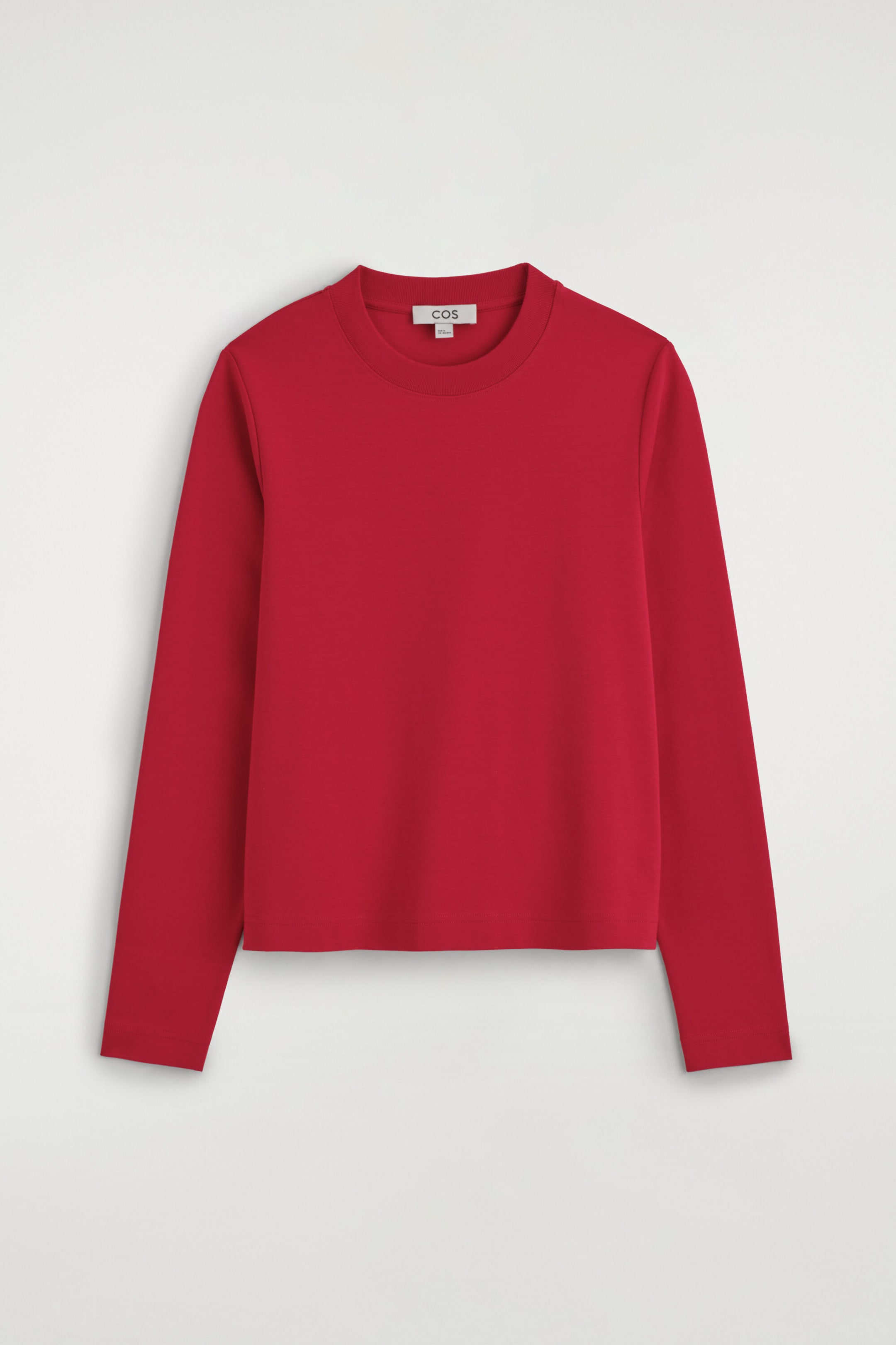 T‑shirt à manches longues, coupe épurée