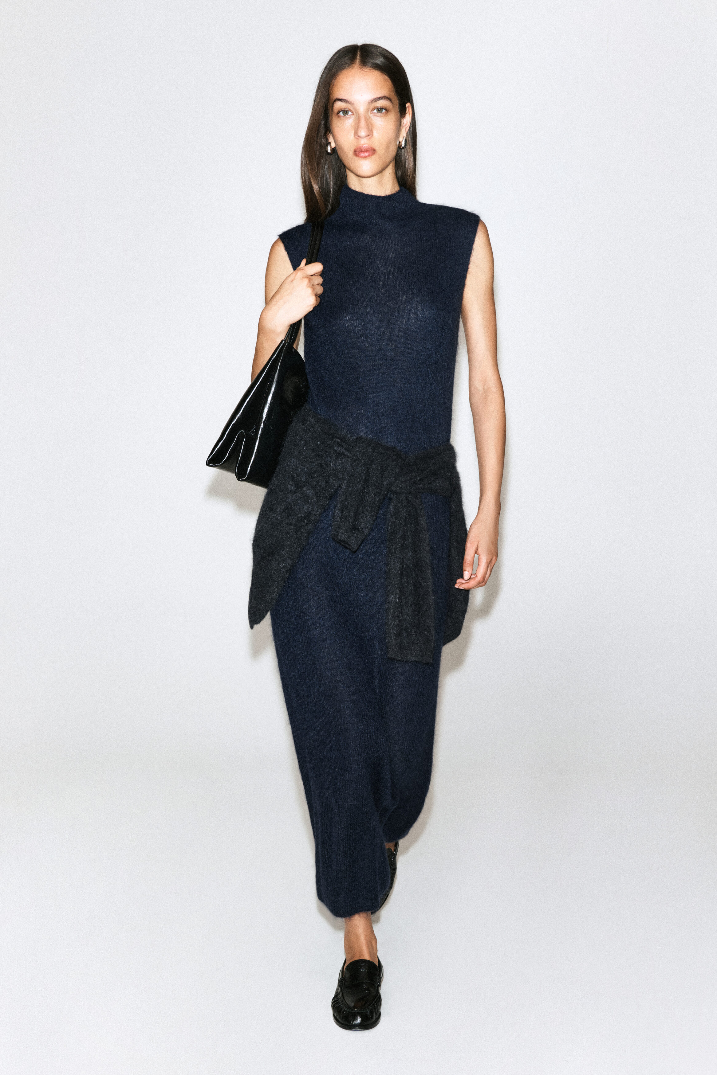 Brushed Mock-Neck Dress by COS