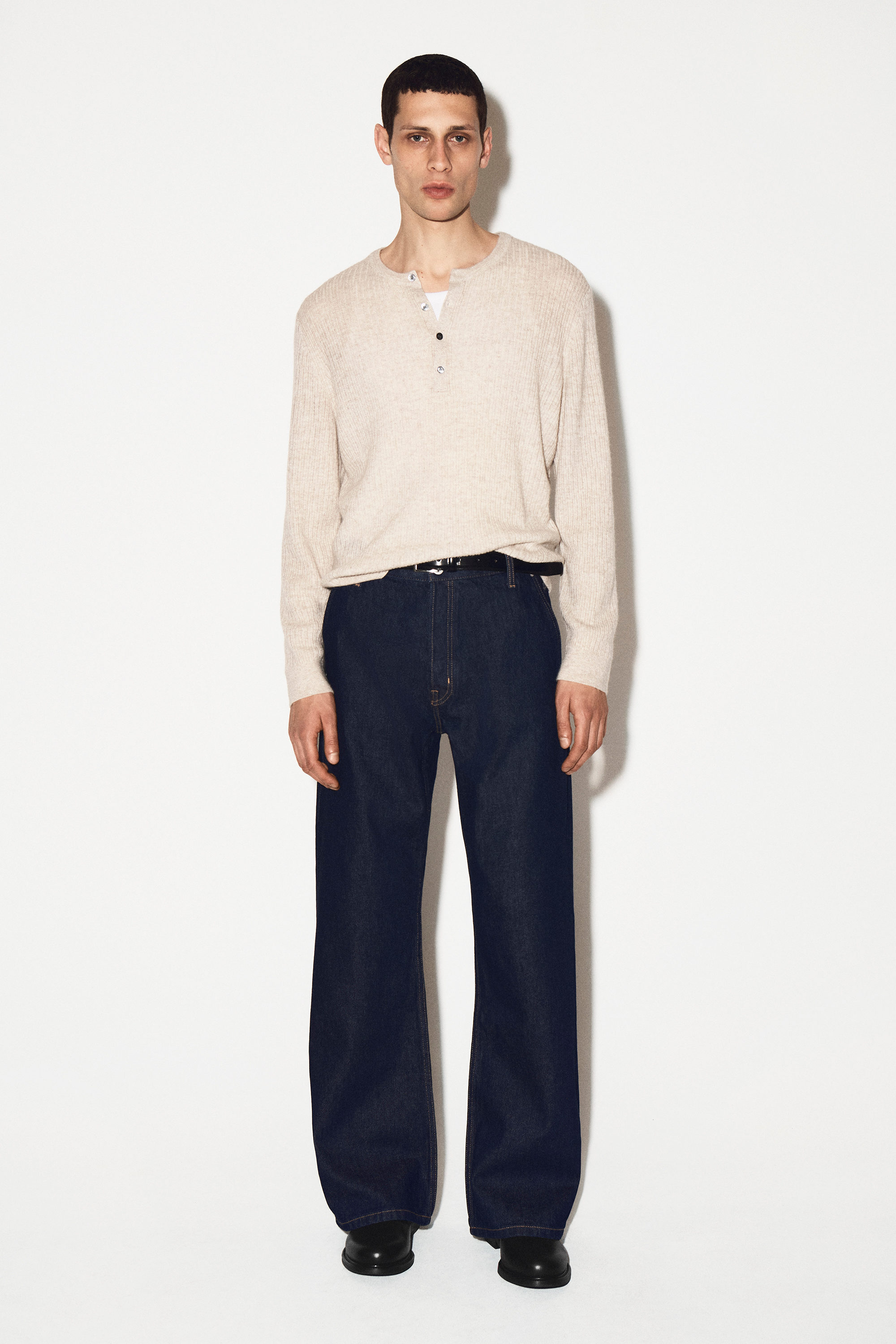 COS デニム RELAXED-FIT BOOTCUT JEANS - INDIGO | COS US