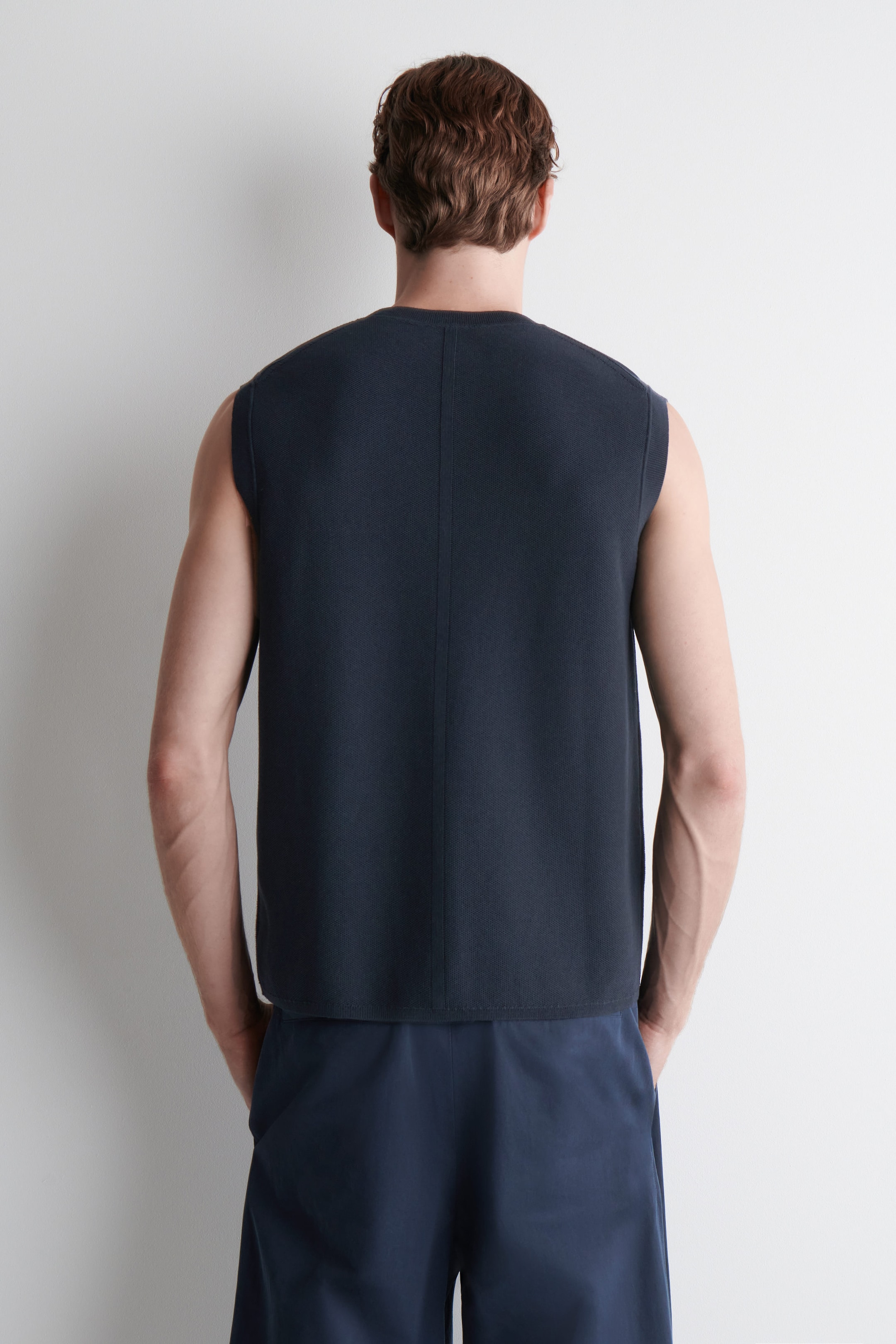 TANKTOP MIT WABENSTRUKTUR