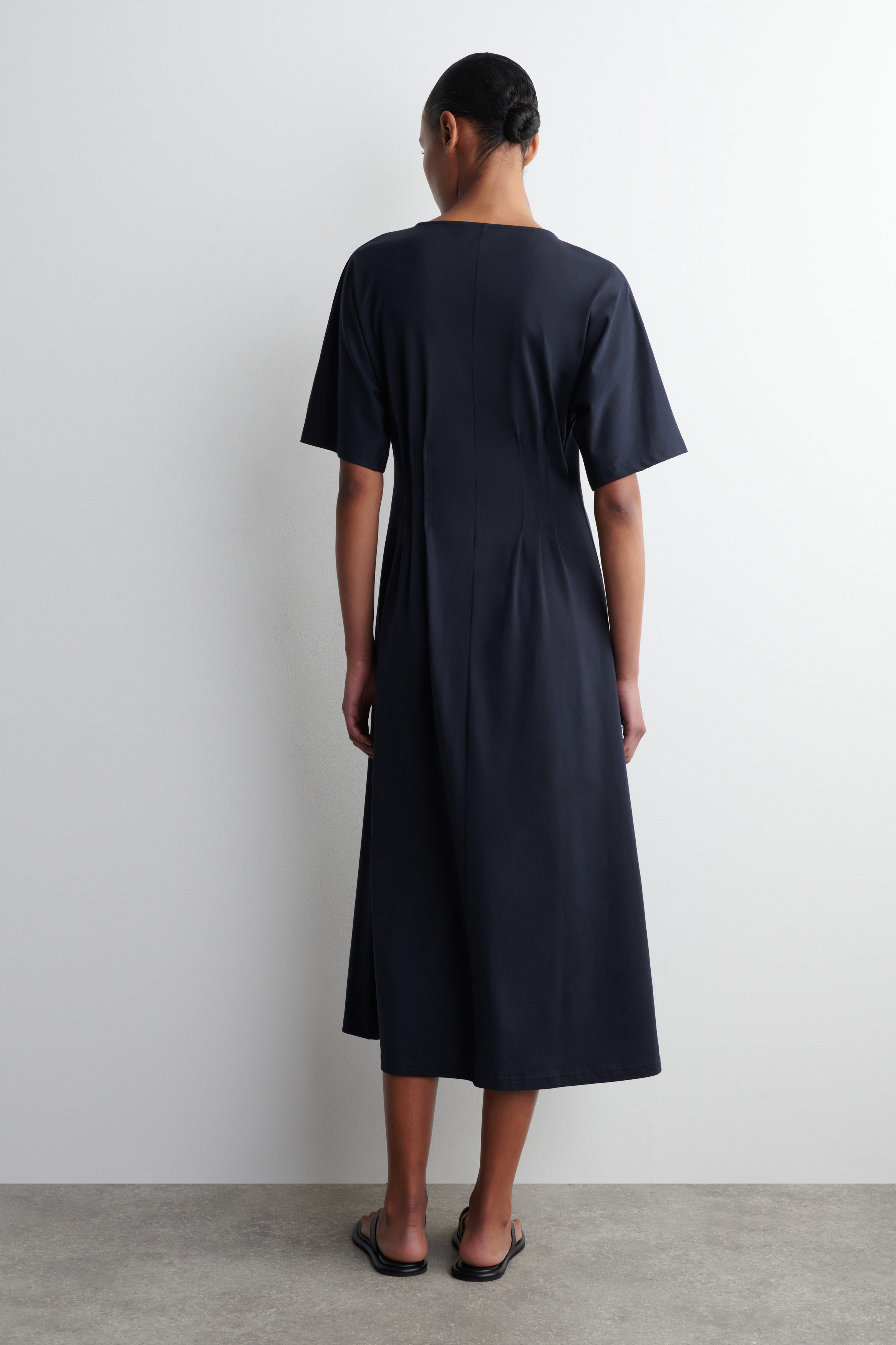 ワンピース ETMON Stitch Puff Mini Dress, Navy WB_CC_HR_CL134086015-