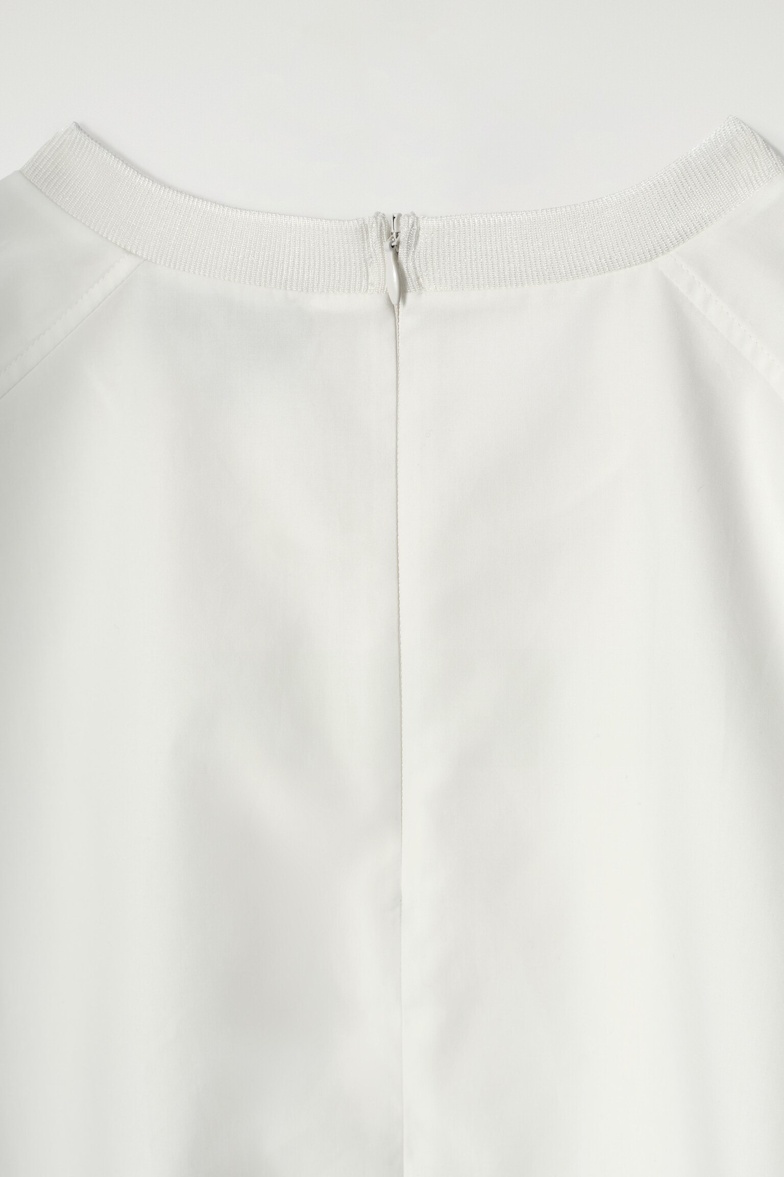 BLUSA DE ALGODÓN DE MANGA CORTA - BLANCO - 7