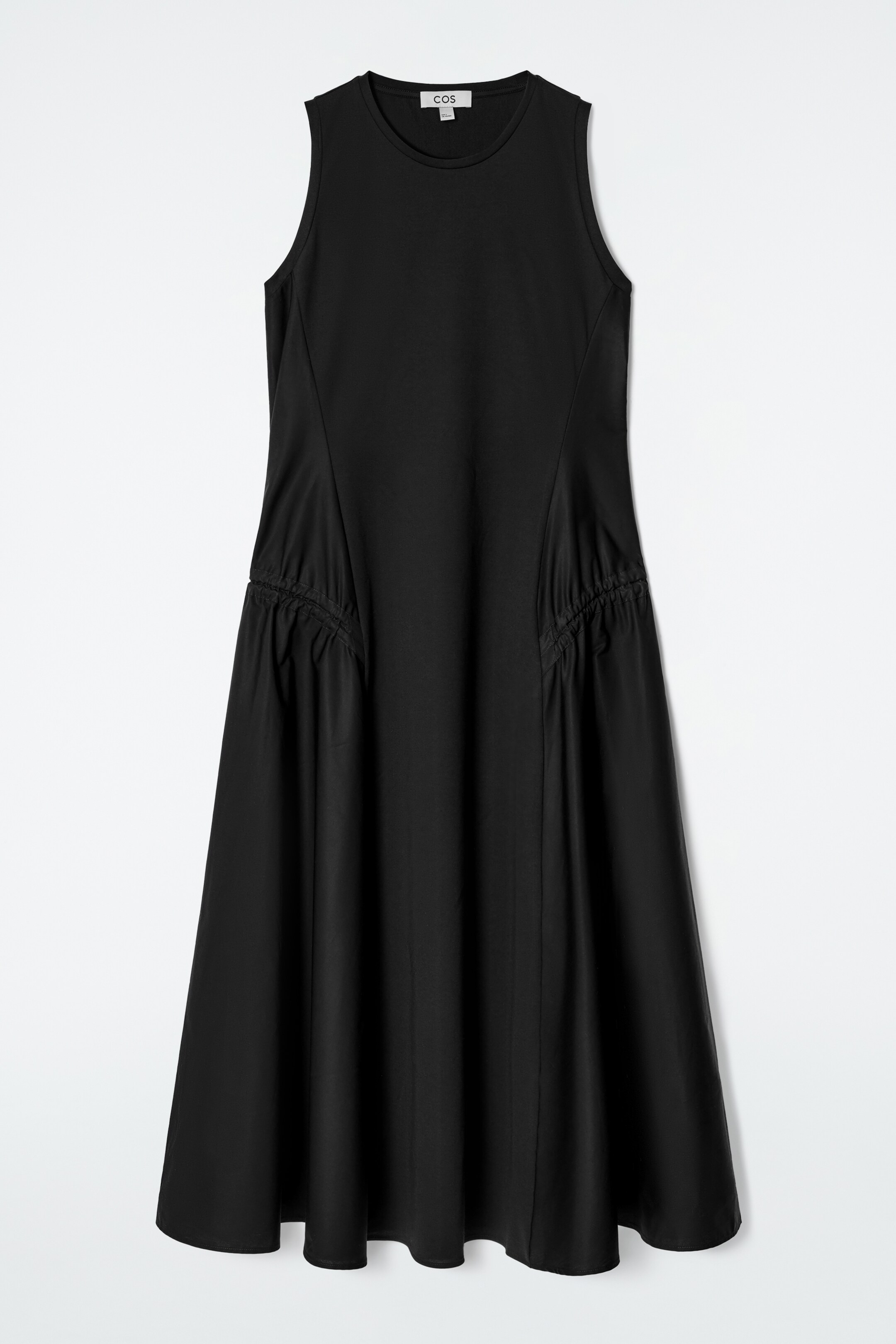 Zobrazit větší obrázek: ŠATY S NAŘASENÝM BOČNÍM PANELY - ČERNÁ - ŽENY | H&M CZ 6