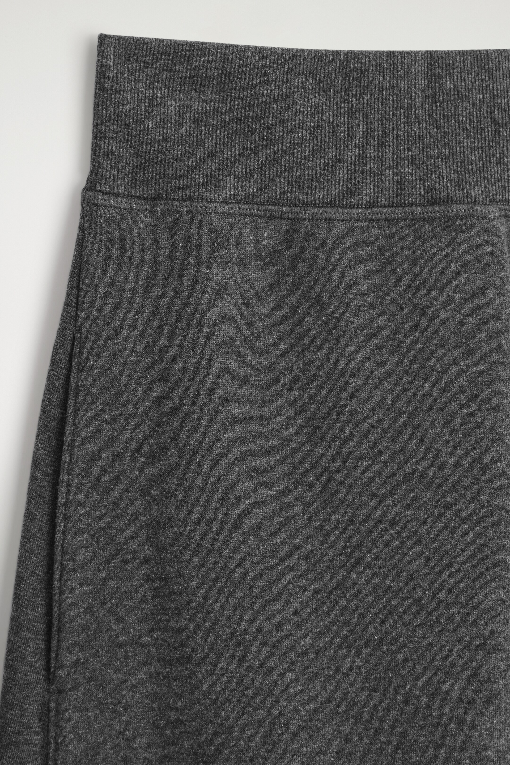 Ingrandisci l'immagine: COTTON WIDE-LEG JOGGERS - DARK-GREY MÉLANGE - DONNA | H&M CH 7