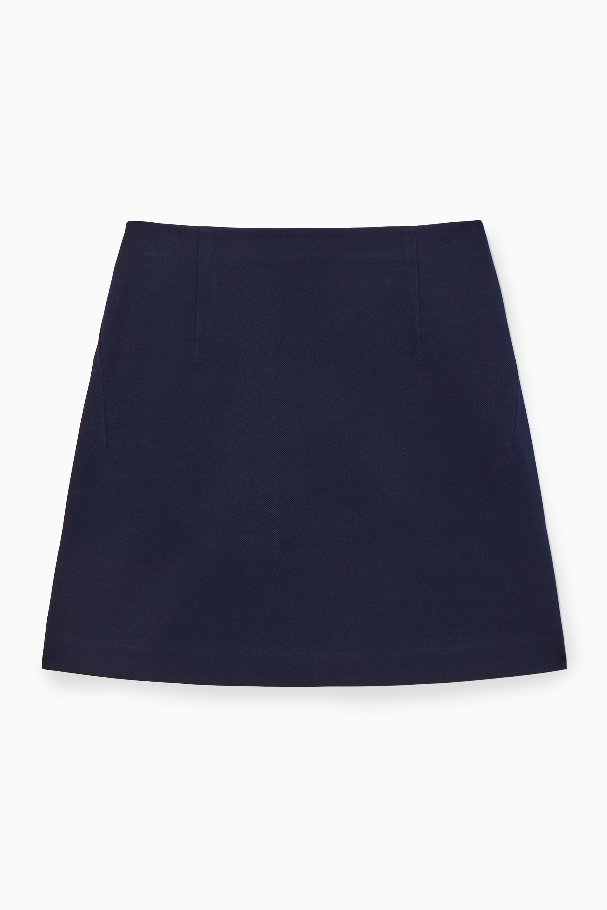 TWILL MINI SKIRT - NAVY | COS