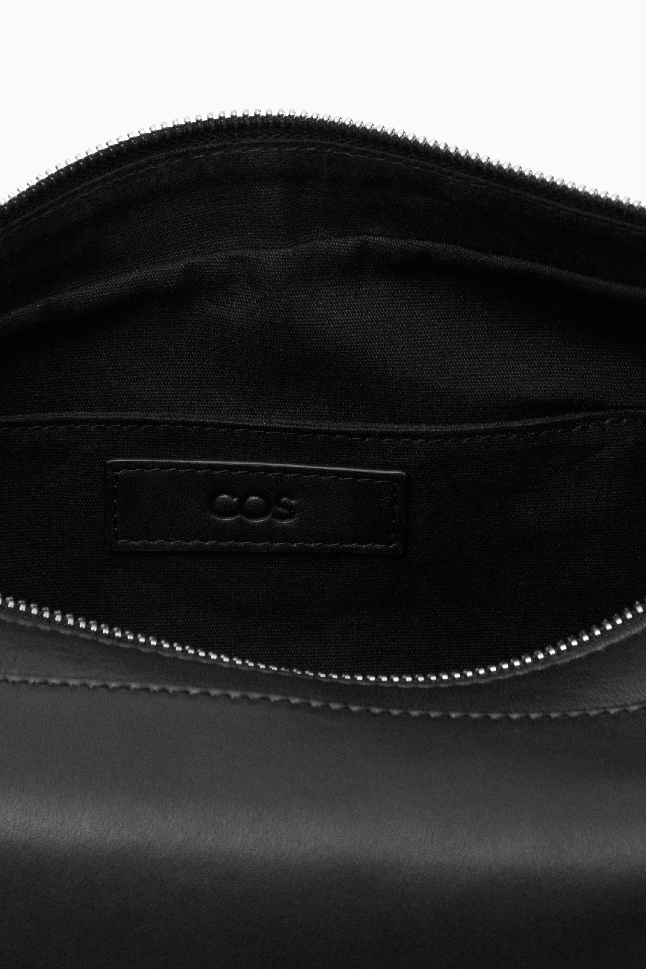 View larger image: CRESCENT CROSSBODY BAG - LEATHER - BLACK - Men | H&M GB 5