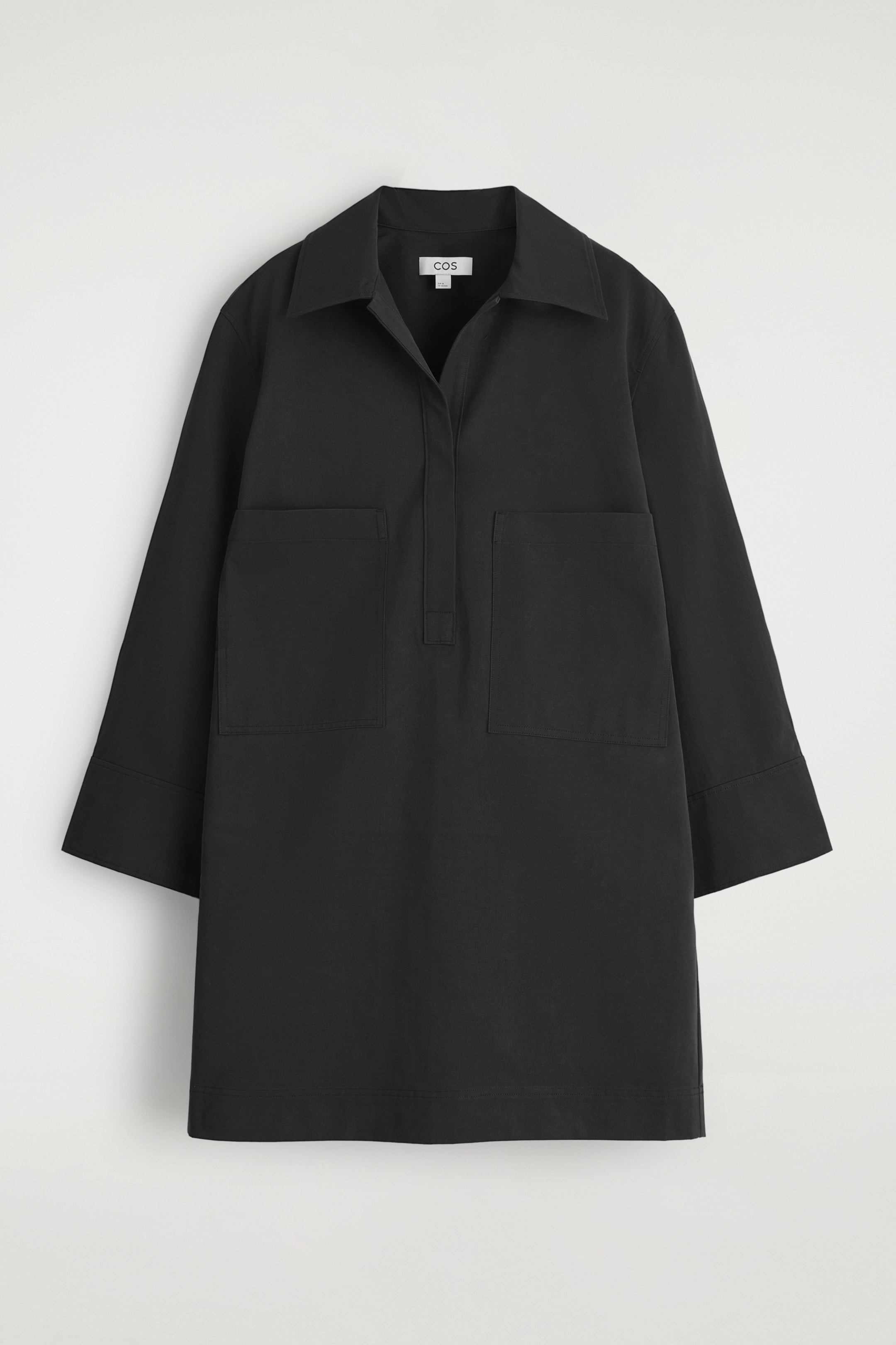 Ingrandisci l'immagine: UTILITY MINI SHIRT DRESS - BLACK - DONNA | H&M CH 5