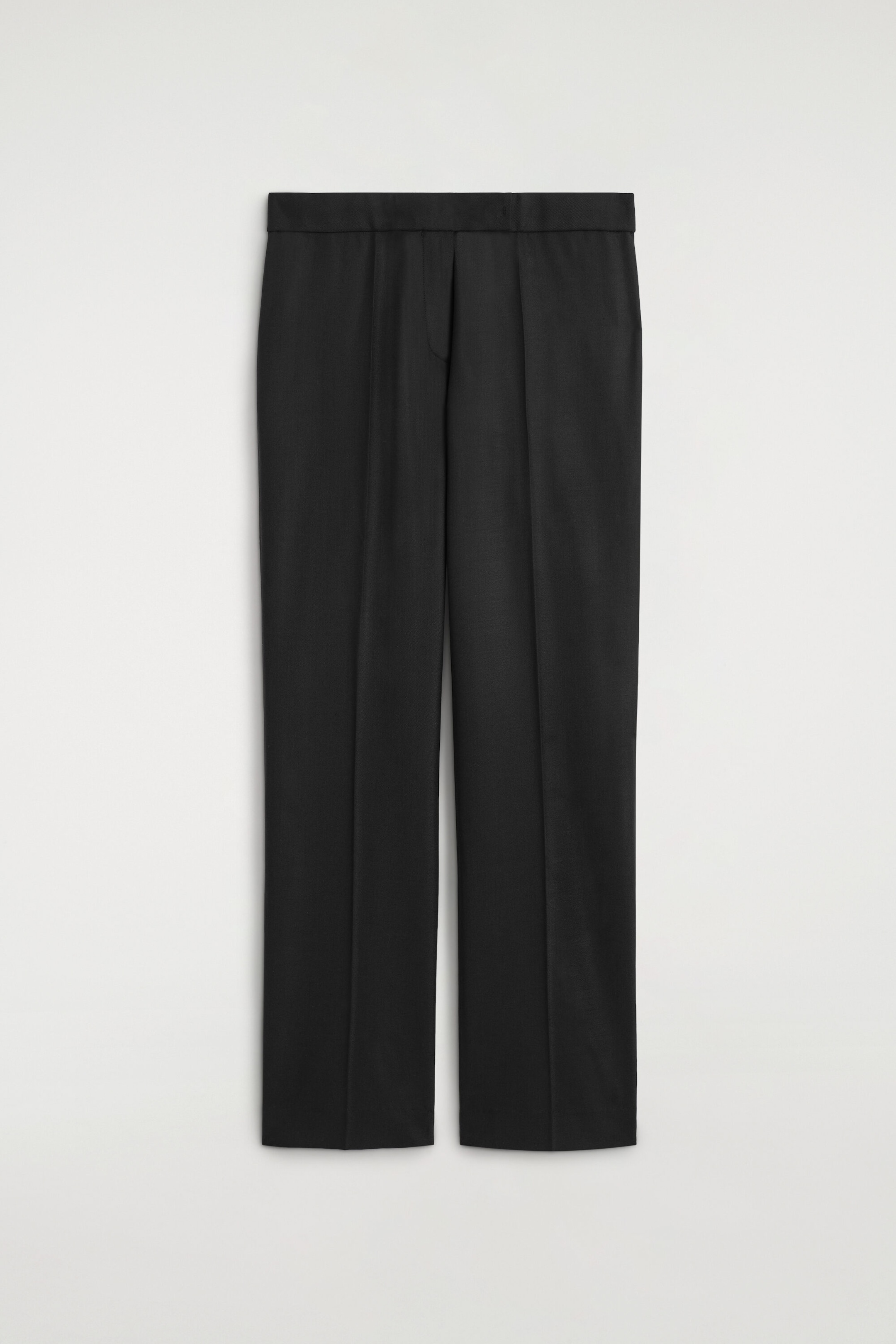 TAILORED STRAIGHT-LEG TROUSERS