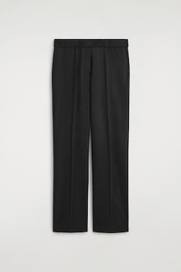 TAILORED STRAIGHT-LEG PANTS — CARBON 9