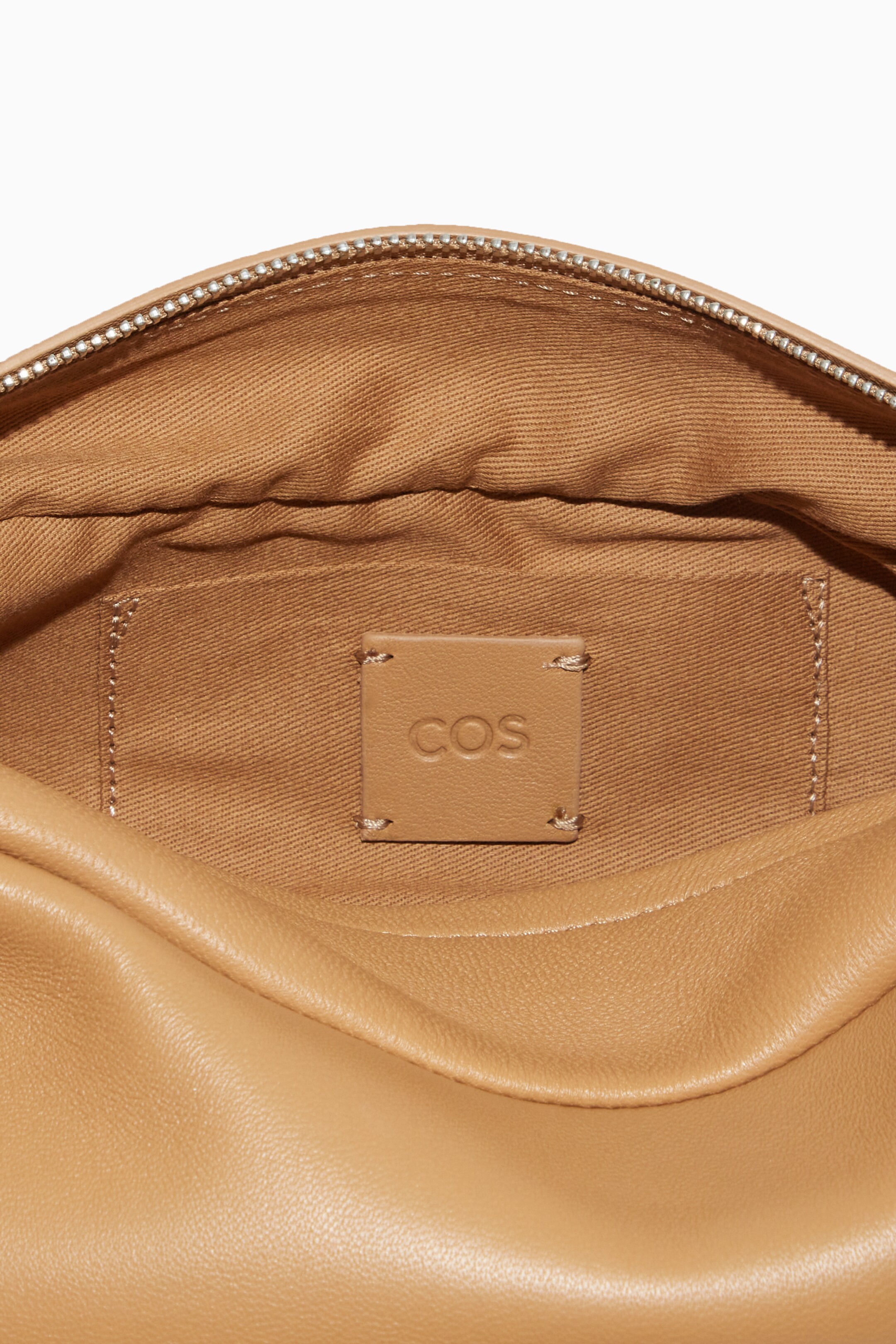 Grotere afbeelding bekijken: SWING CROSSBODY TAS - LEER - BEIGE - DAMES | H&M BE 8