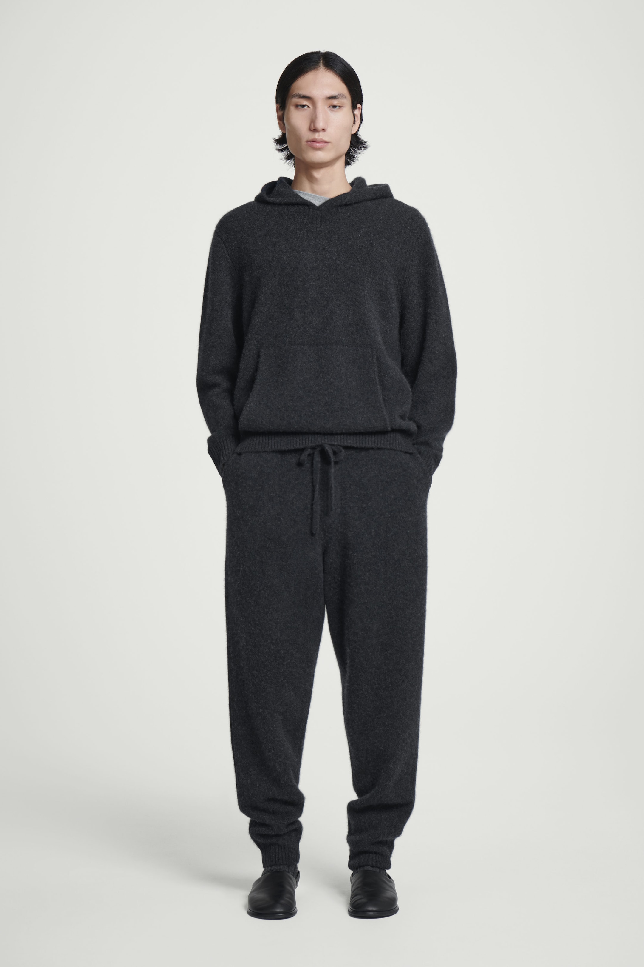 보일드 캐시미어 후디
