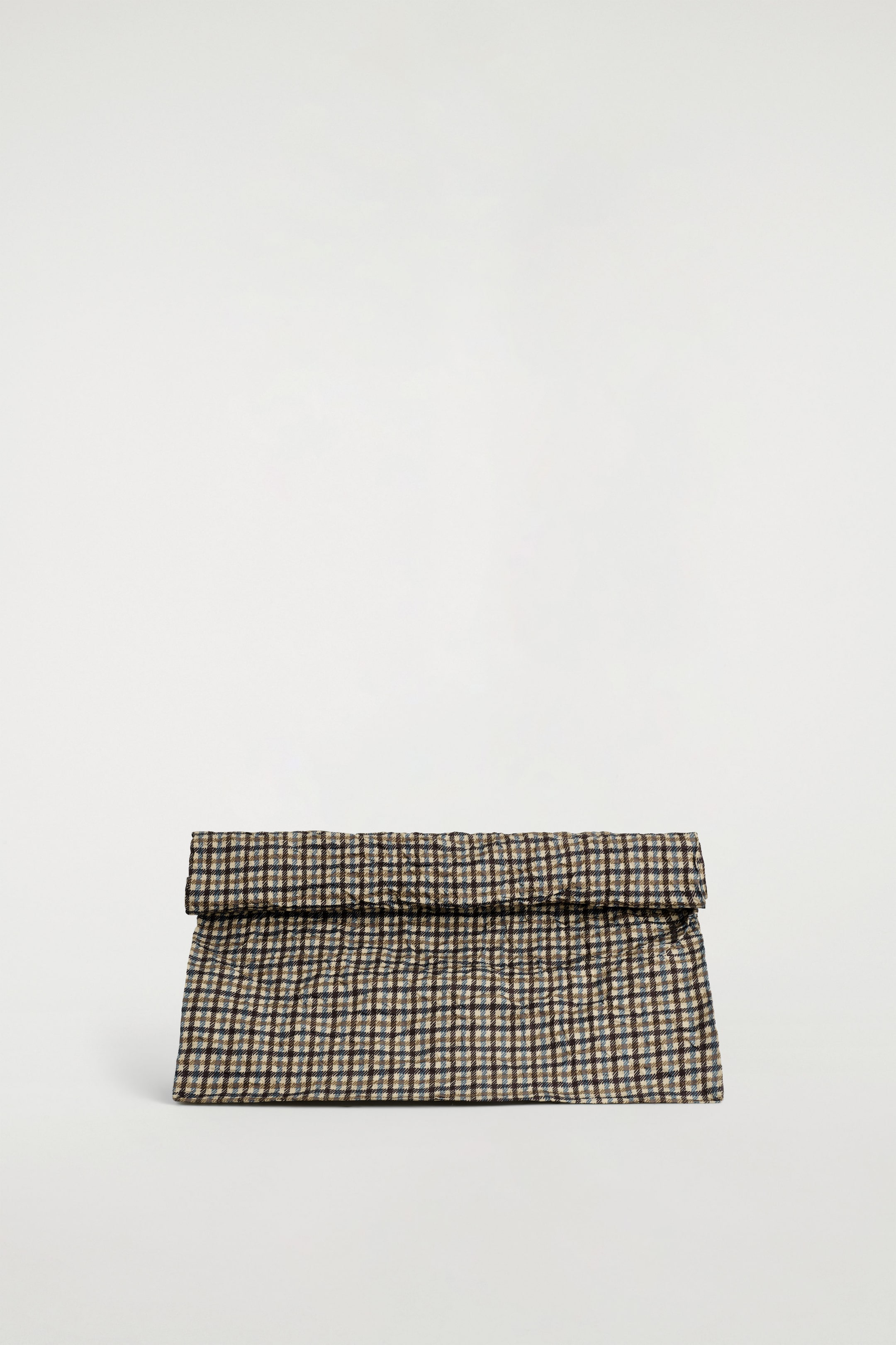 FOLDED OVERSIZED CLUTCH BAG
