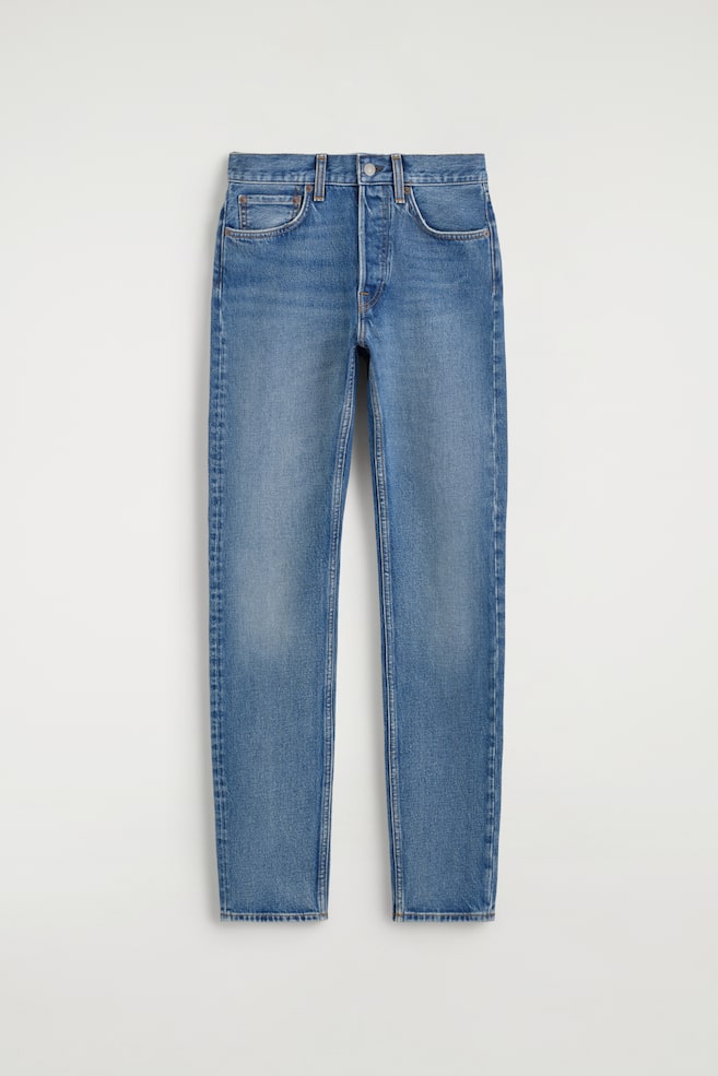 Pipeline-jeans met smalle, rechte pijp - BLAUW/ZWART/lichtblauw - 1