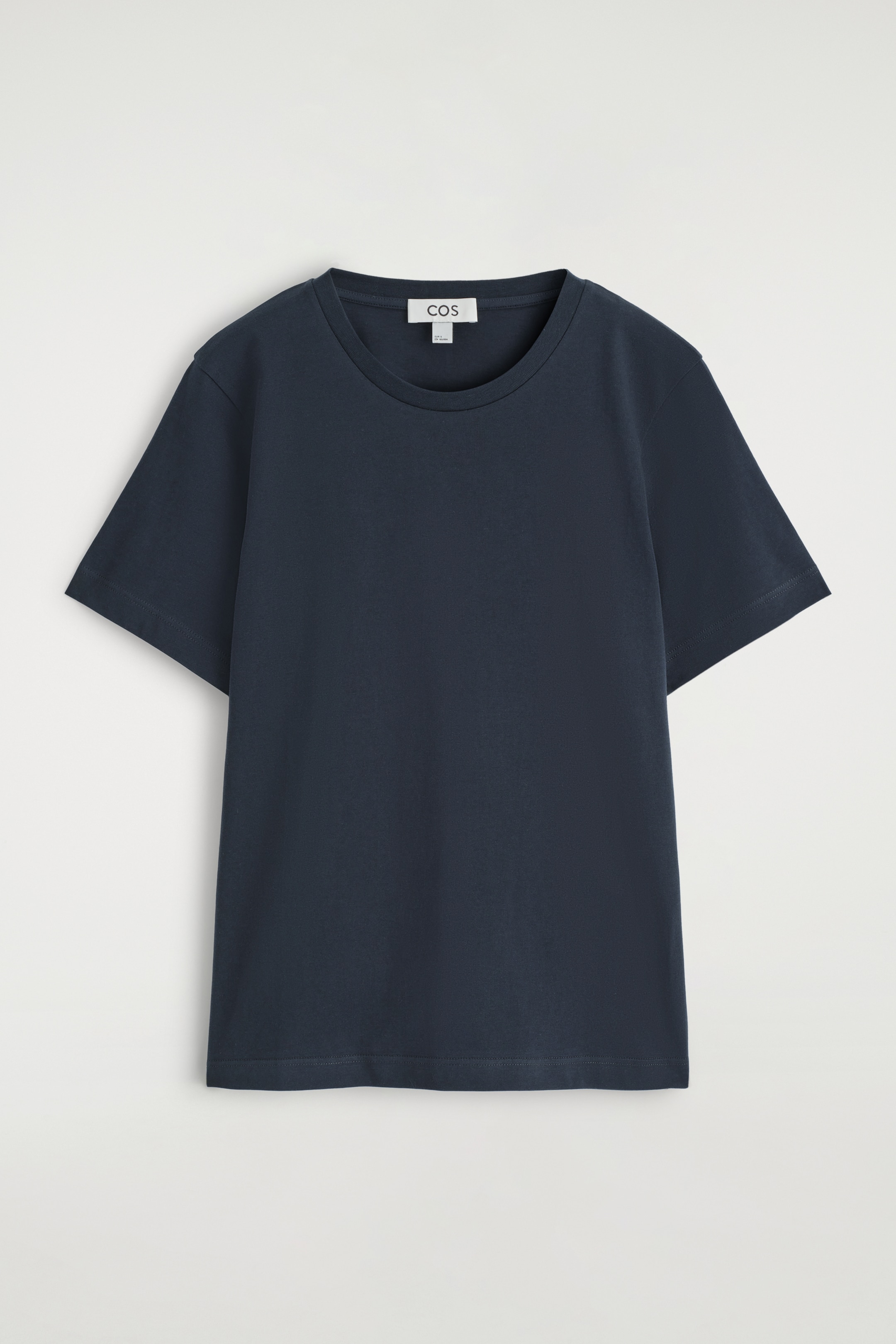Visualizza immagine più grande: T-SHIRT GIROCOLLO IN COTONE - BLU NAVY - DONNA | H&M IT 5