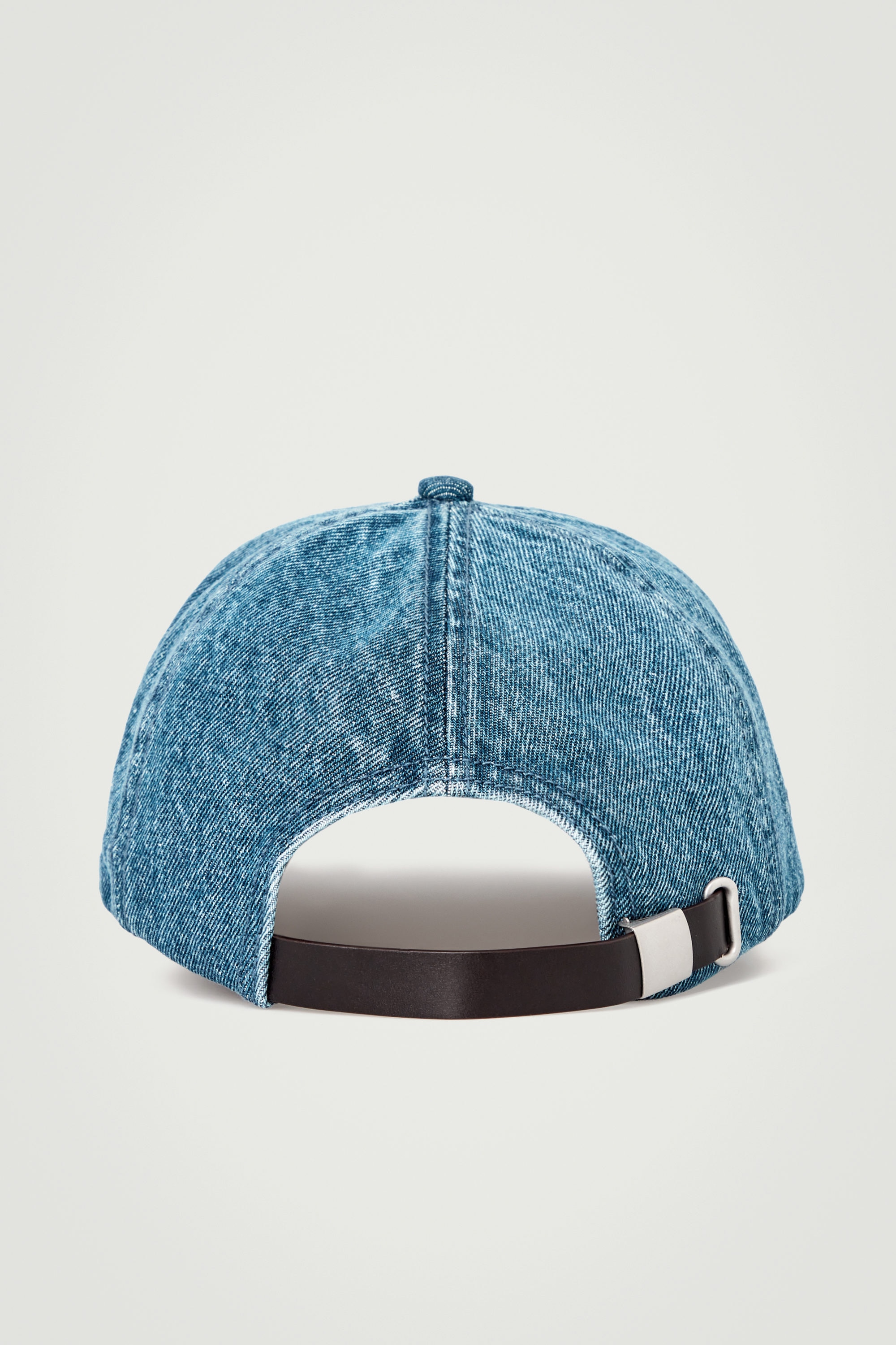DENIM BASEBALL CAP - BLUE | COS
