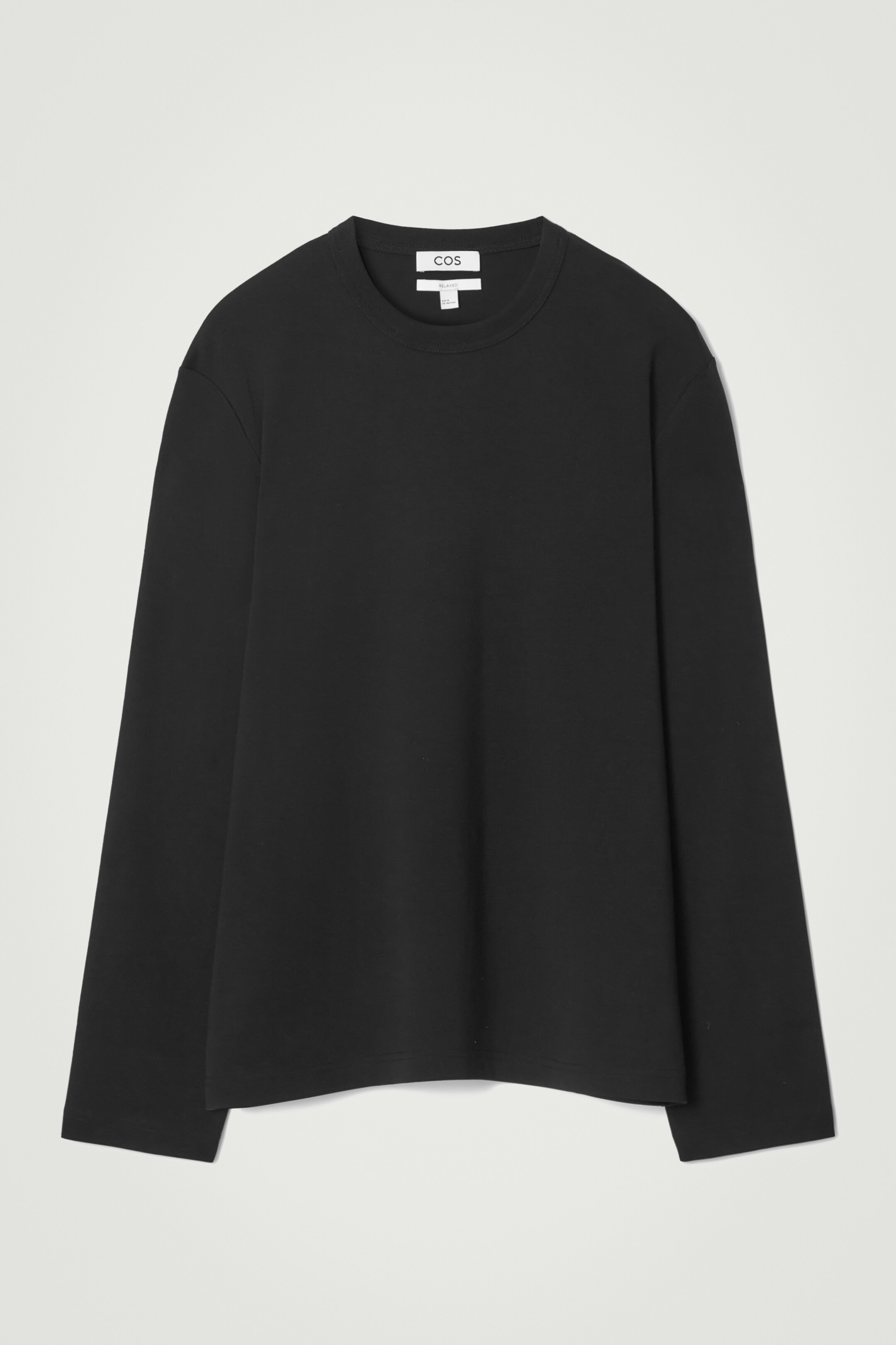 Agrandir l'image: T-SHIRT DÉCONTRACTÉ À MANCHES LONGUES EN JERSEY - NOIR - HOMME | H&M CH 7