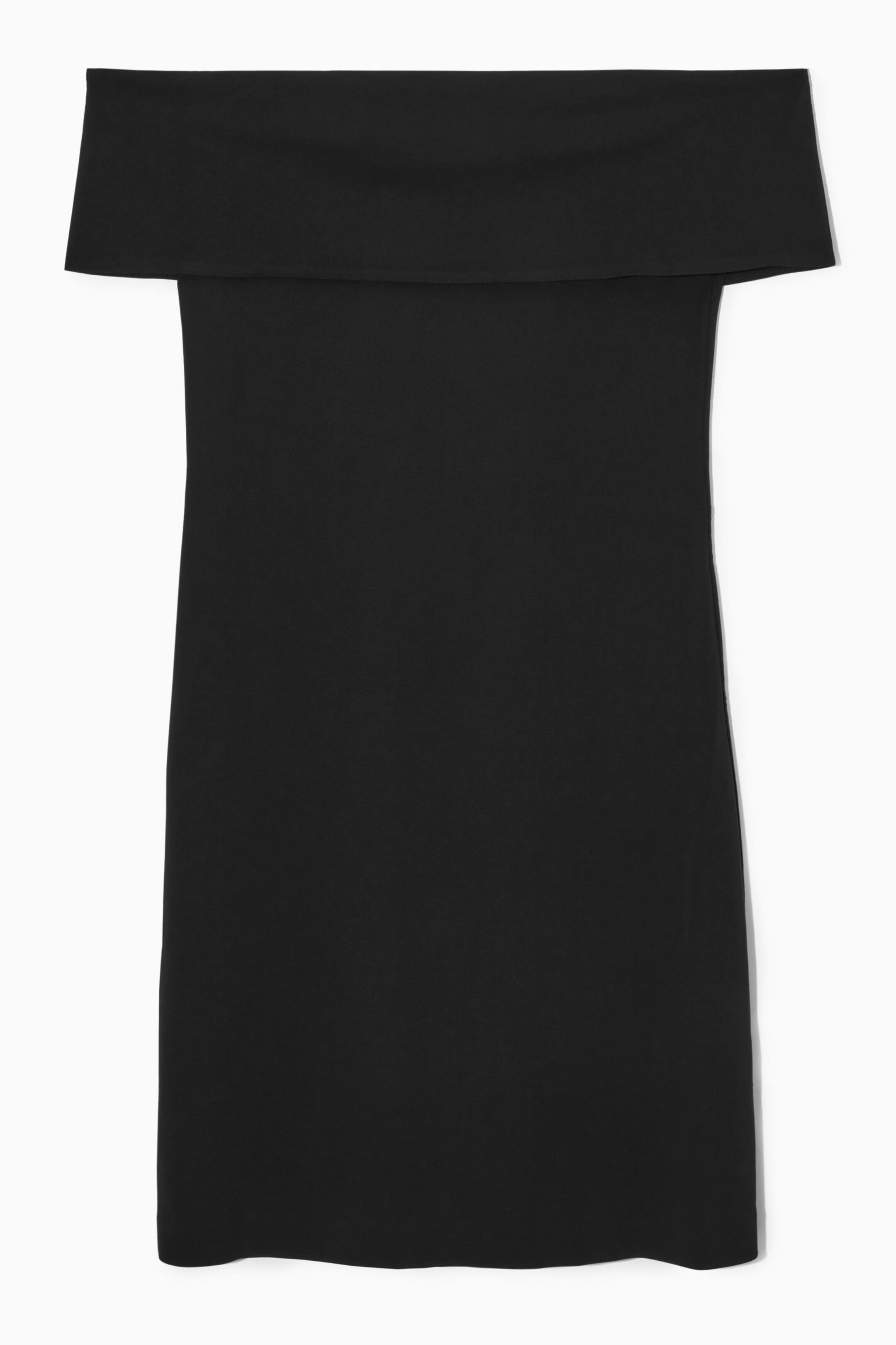 View larger image: OFF-THE-SHOULDER DRESS - BLACK - Ladies | H&M GB 1