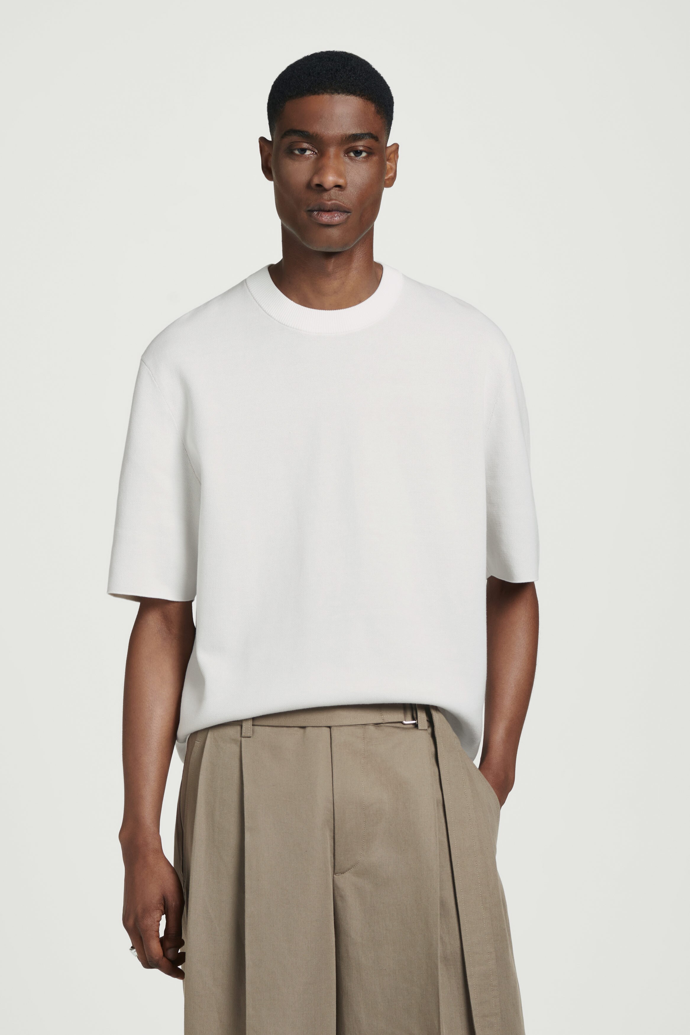 NKNIT dry cotton T-shirts 2piece set