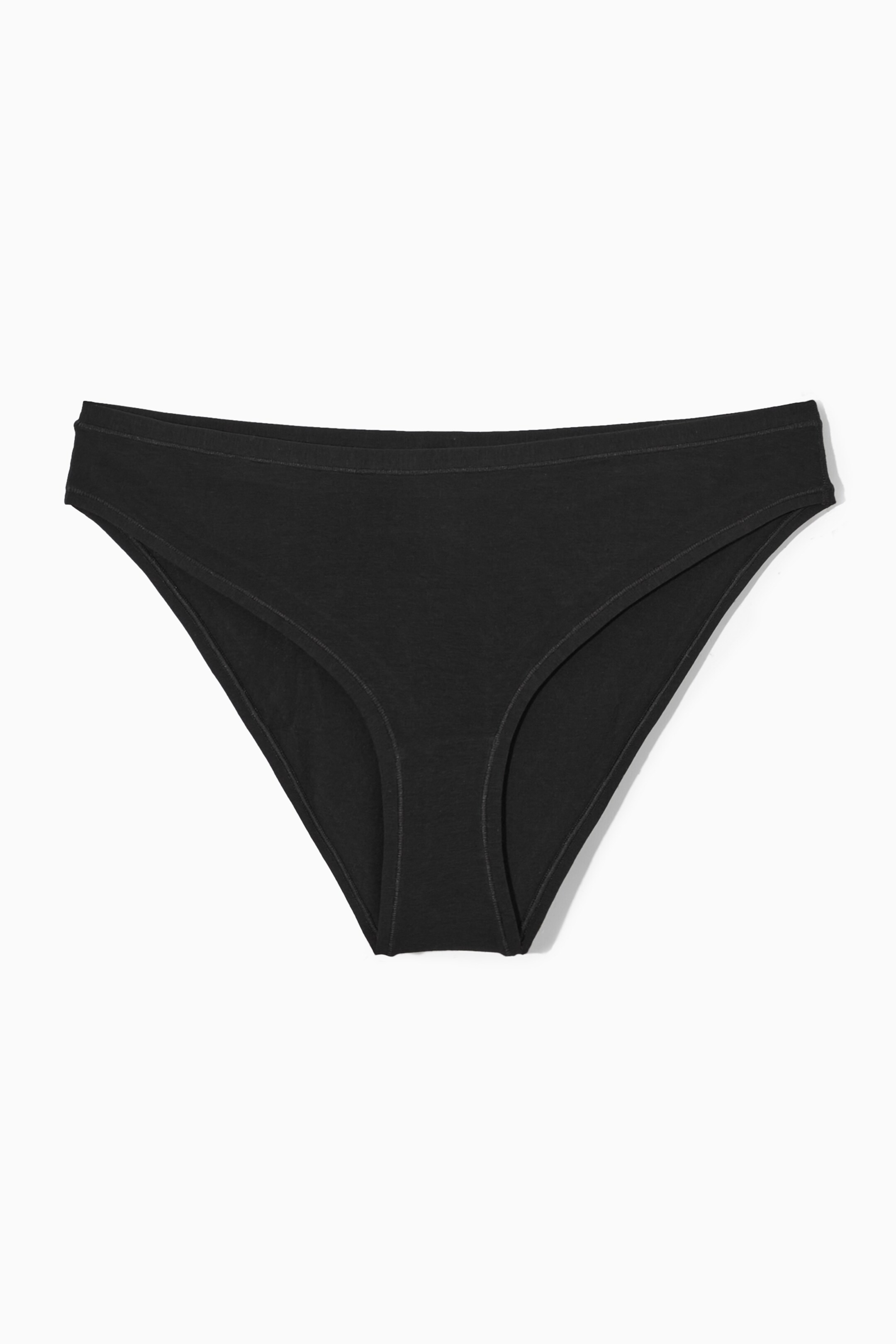 Agrandir l'image: CULOTTE COTON BIOLOGIQUE - NOIR - FEMME | H&M CH 1