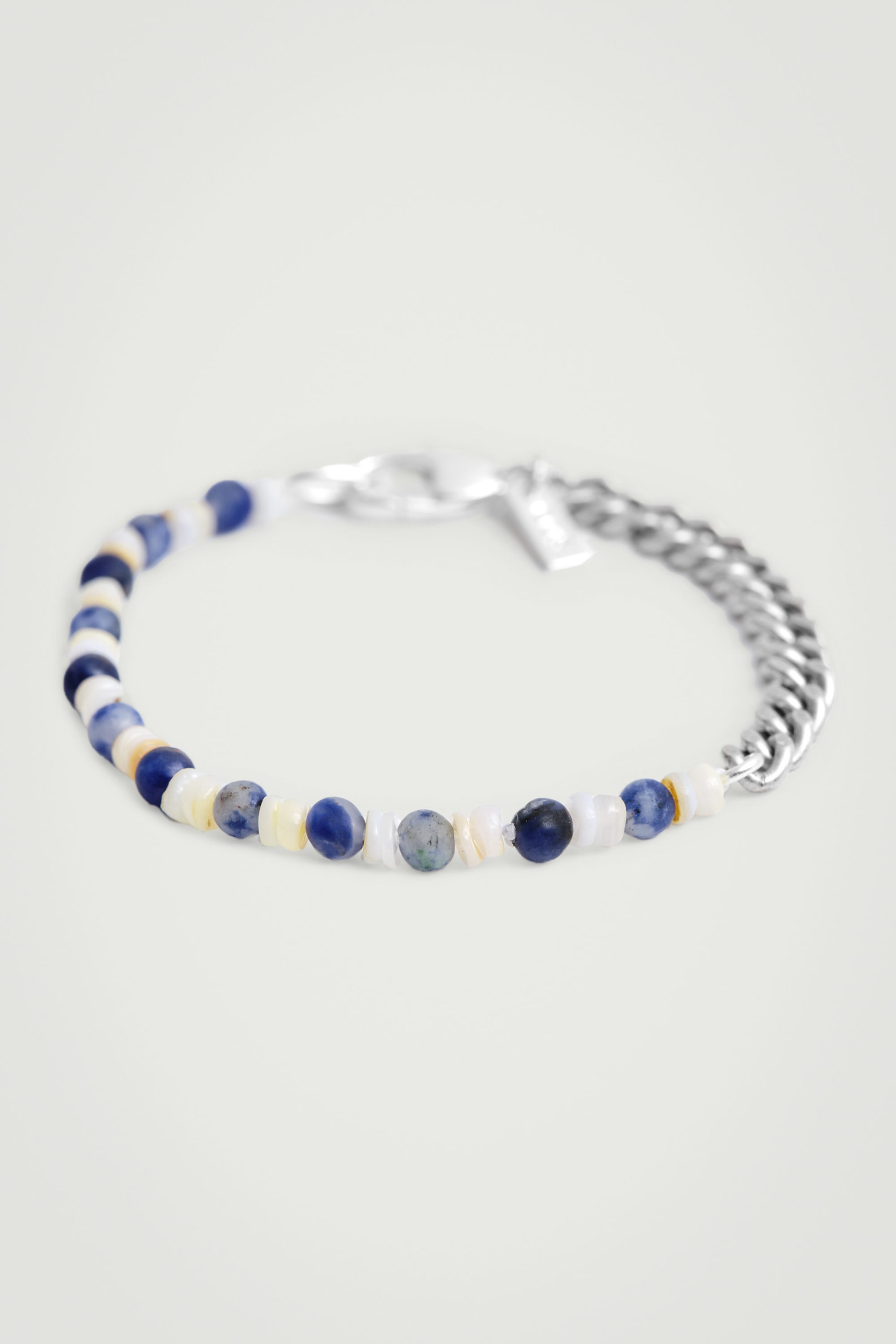 SEMI-PRECIOUS STONE CHAIN BRACELET