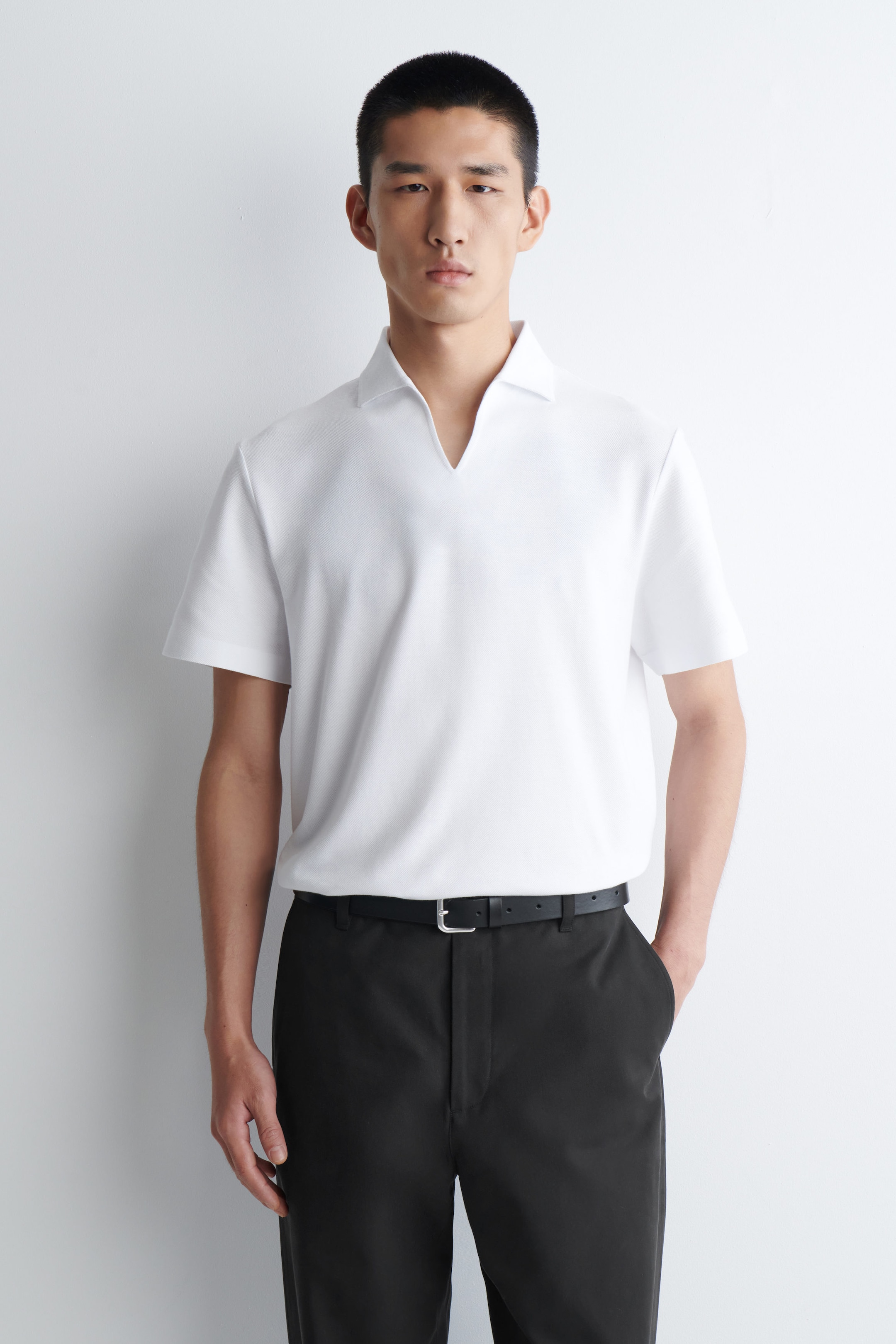 TECHNICAL PIQUÉ POLO SHIRT