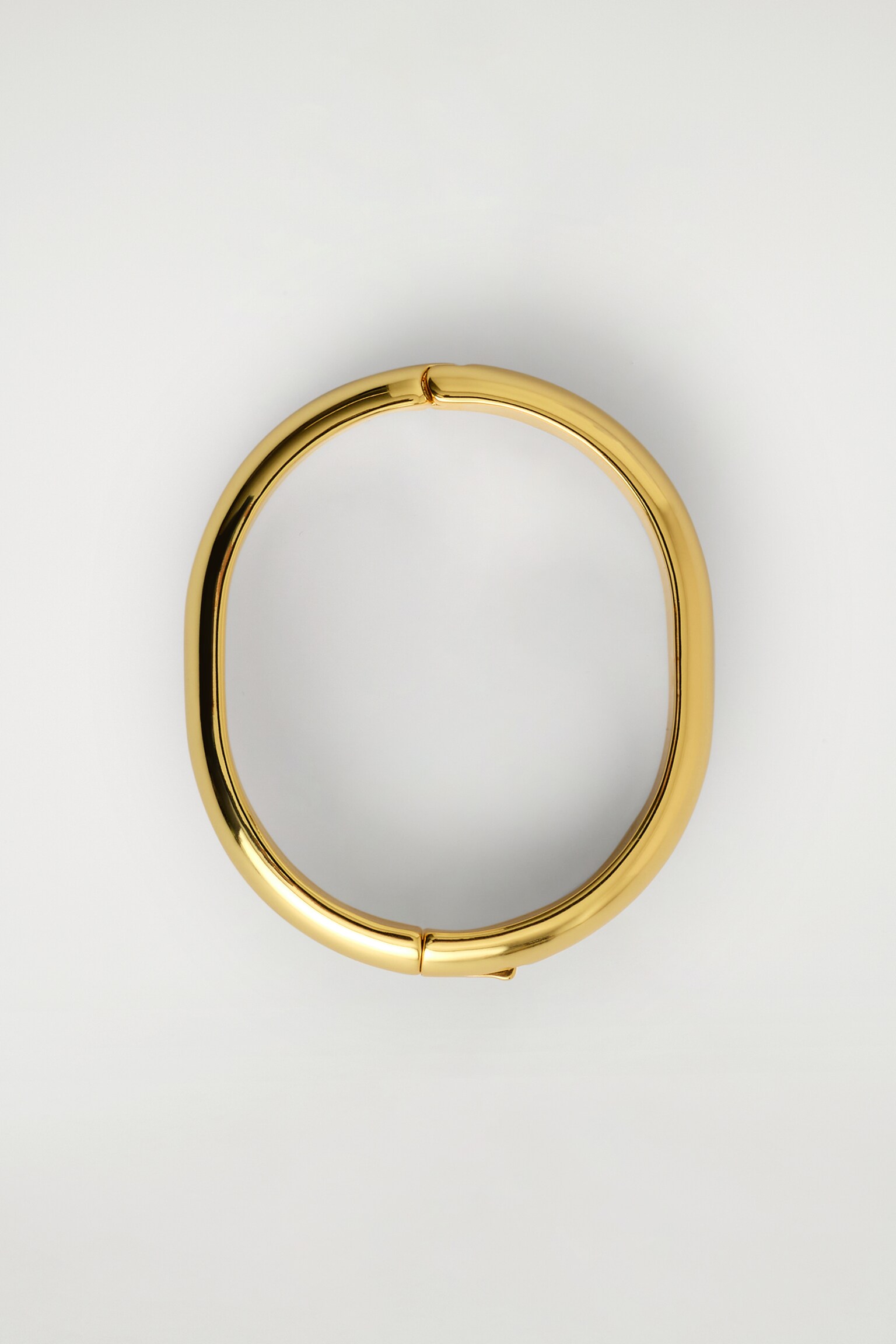 צמיד מעוקל - זהב - 3