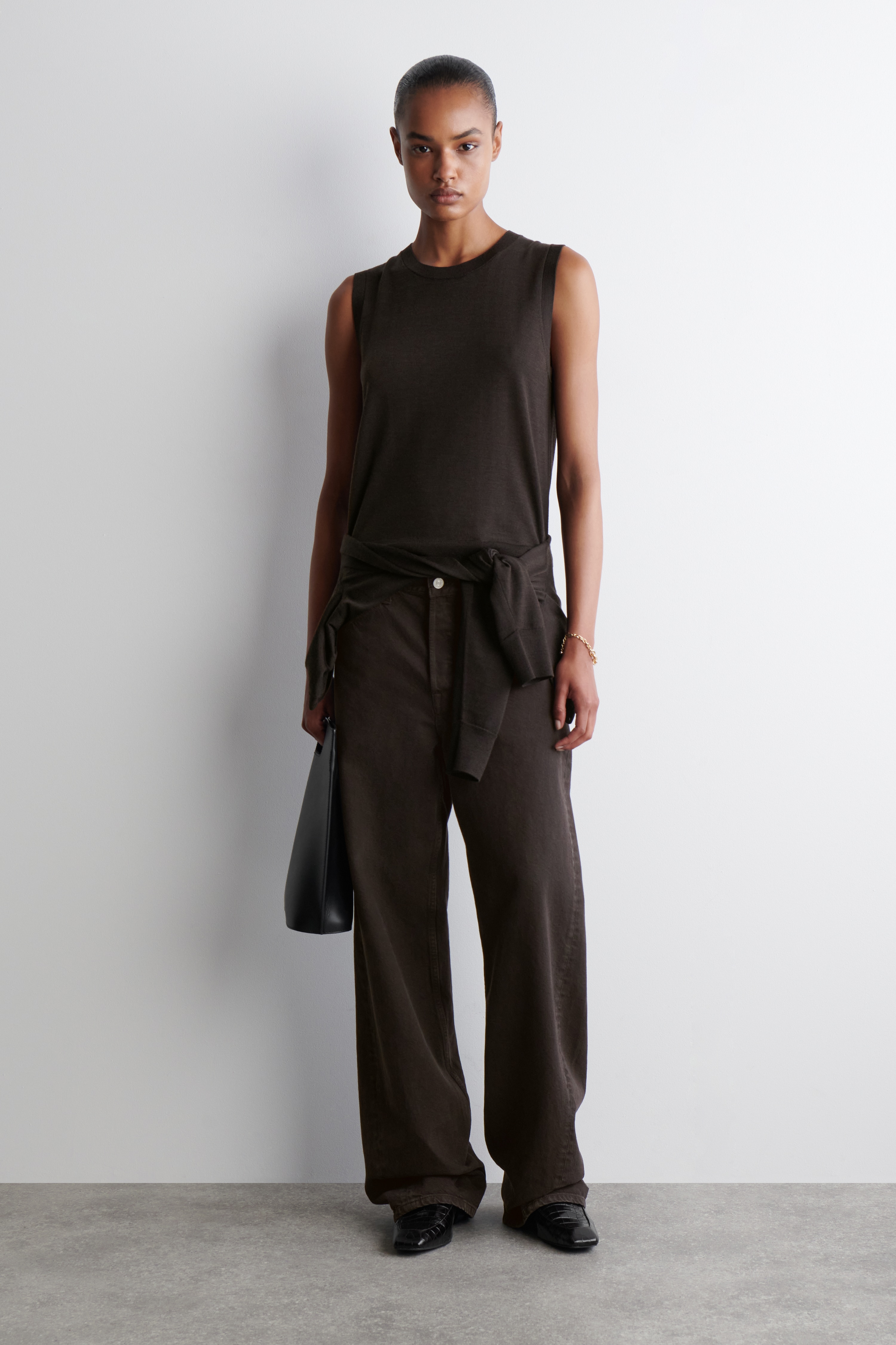 JEAN DROIT FACADE - BRUN/BLEU/BLEU CIEL/BLEU/GRIS