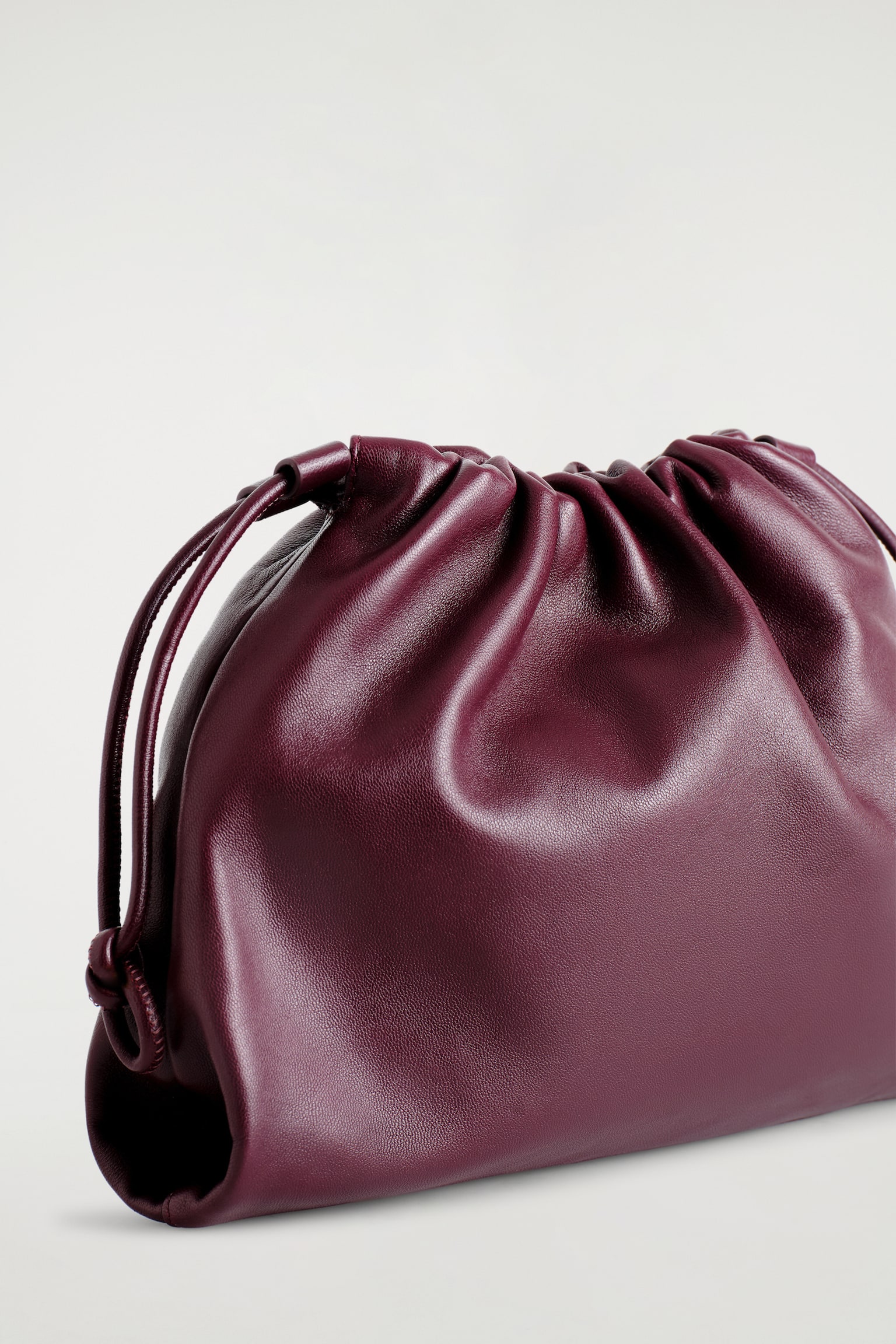 MINI POCHETTE CAVATELLI – CUIR - BORDEAUX - 6