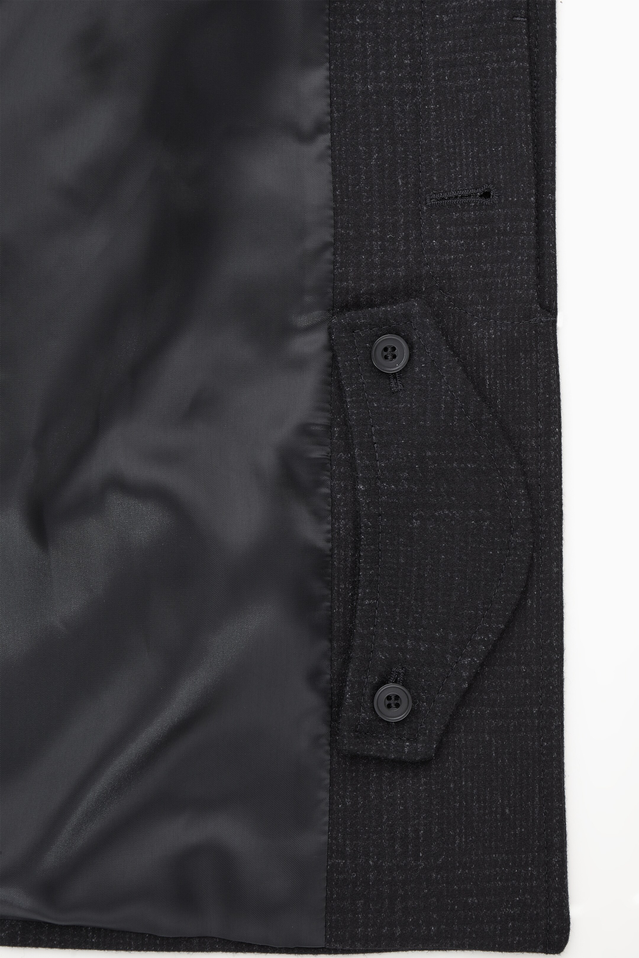 Ingrandisci l'immagine: CHECKED FELTED-WOOL CAR COAT - NAVY / CHECKED - UOMO | H&M CH 2