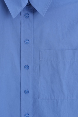TAILORED PIMA COTTON SHIRT — BLUE 7