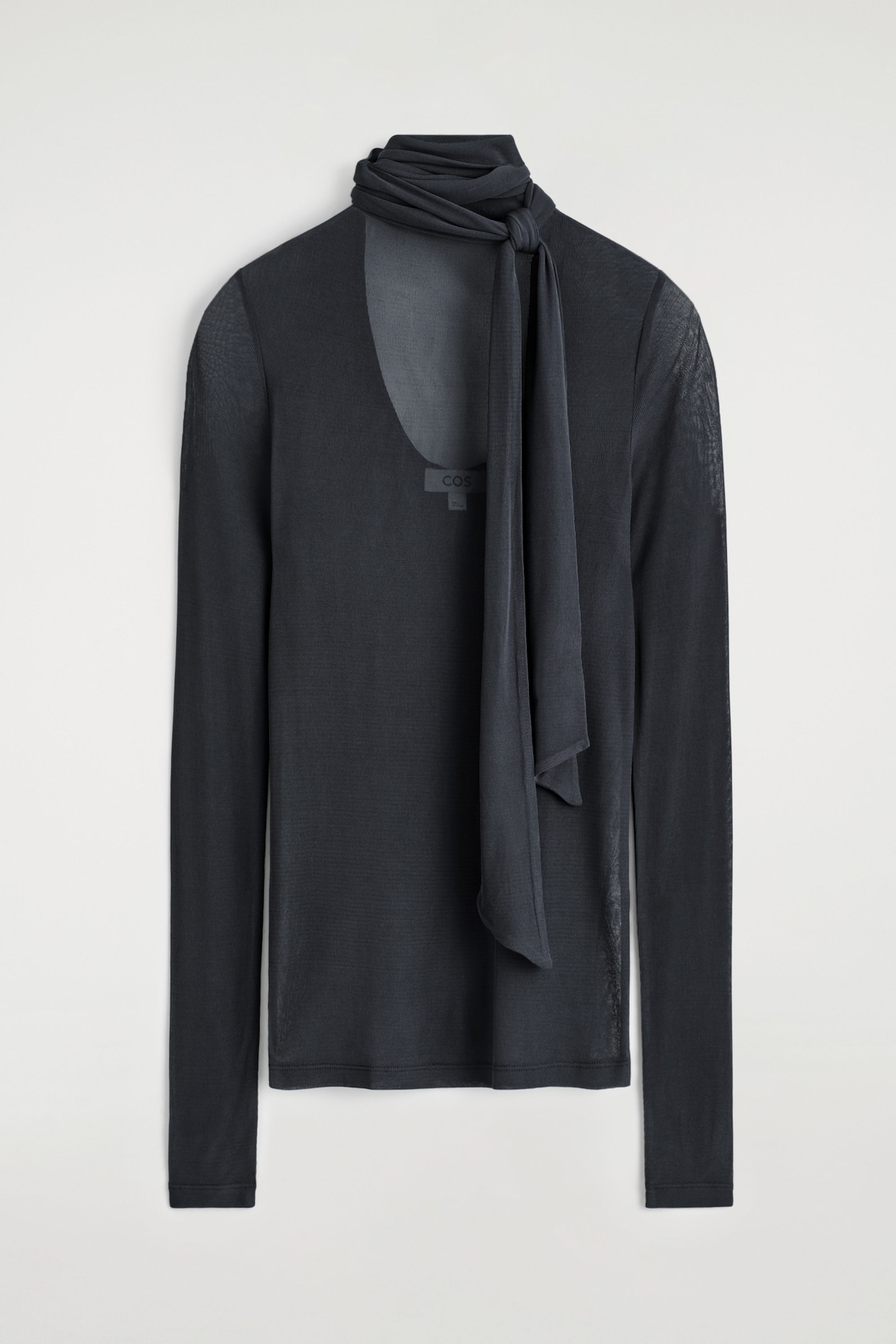 BLUSA DE SEDA CON PAÑUELO A JUEGO