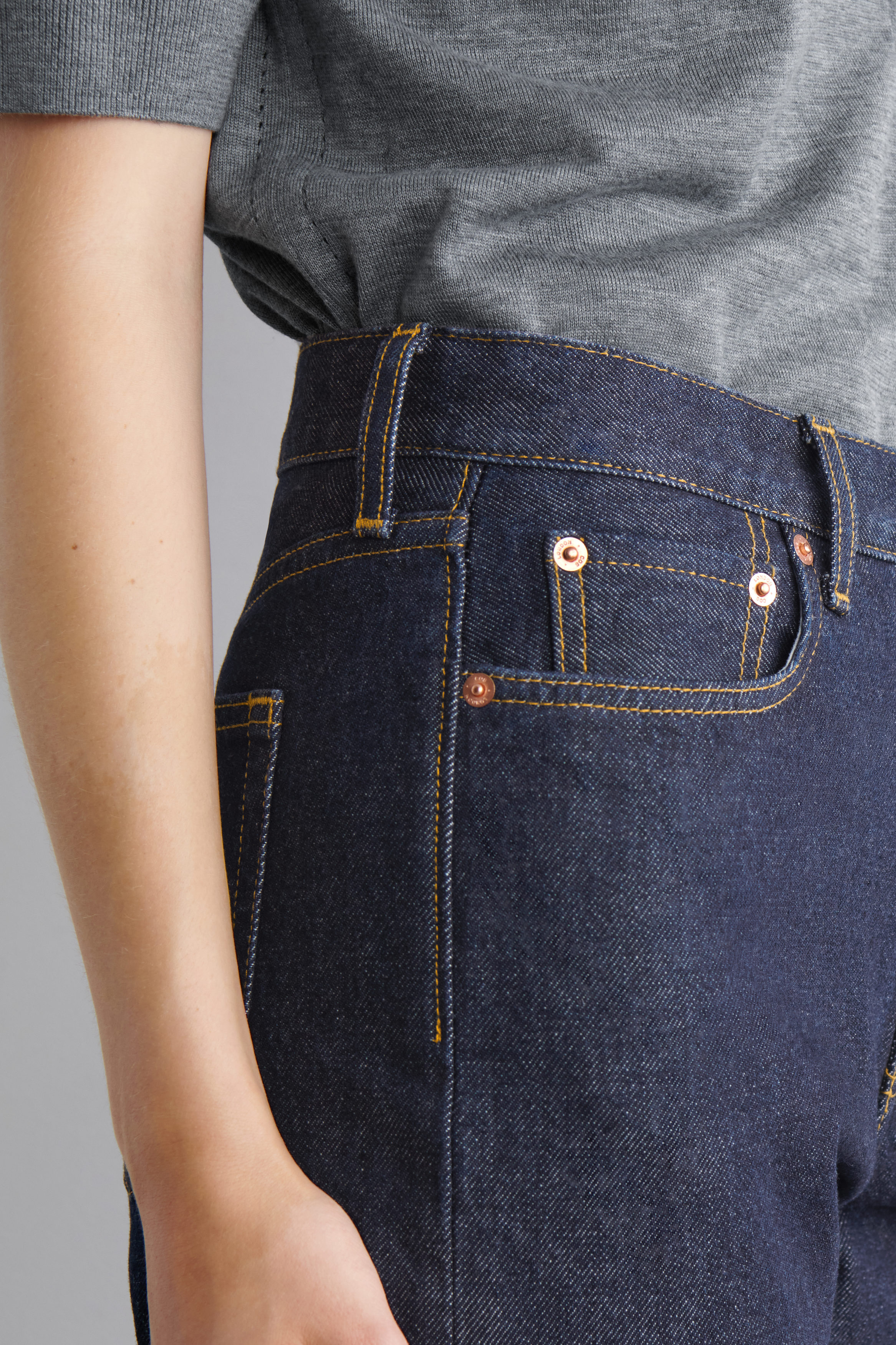 新品タグ付alorsparis Jean a Indigo sucreglace Jean A] Indigo Sucre Glace – aLORS online store