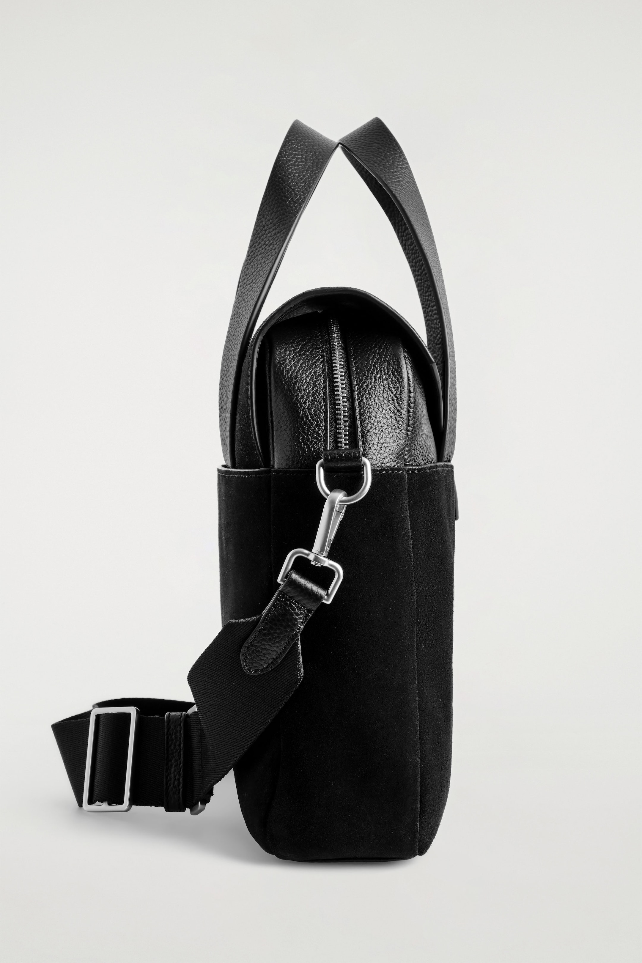 MINIMAL BRIEFCASE - SUEDE