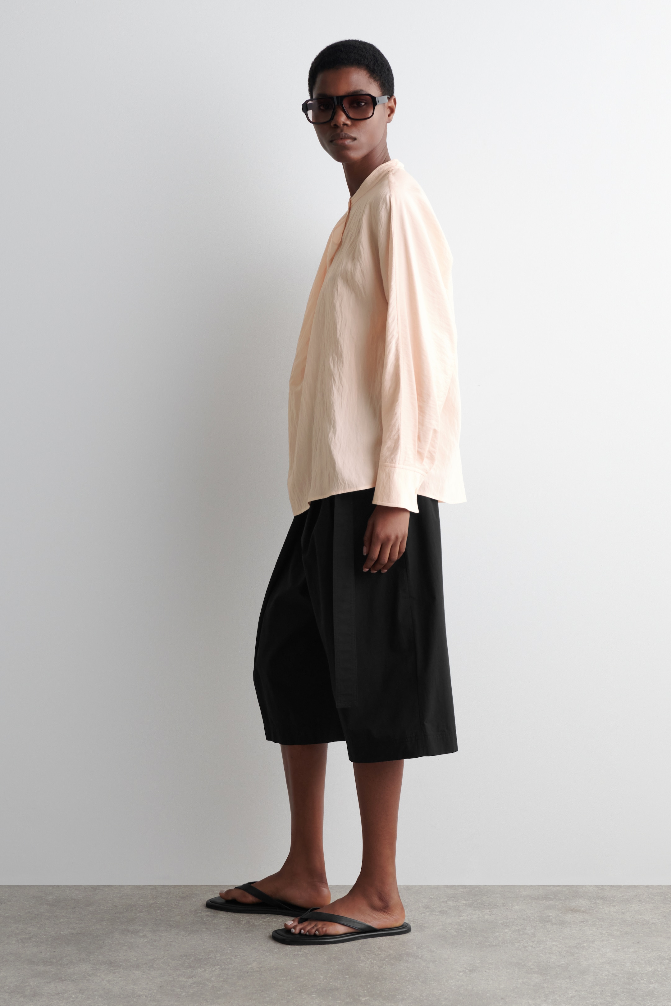 Visualizza immagine più grande: CAMICETTA CON PANNELLO DRAPPEGGIATO - ALBICOCCA - DONNA | H&M IT 3