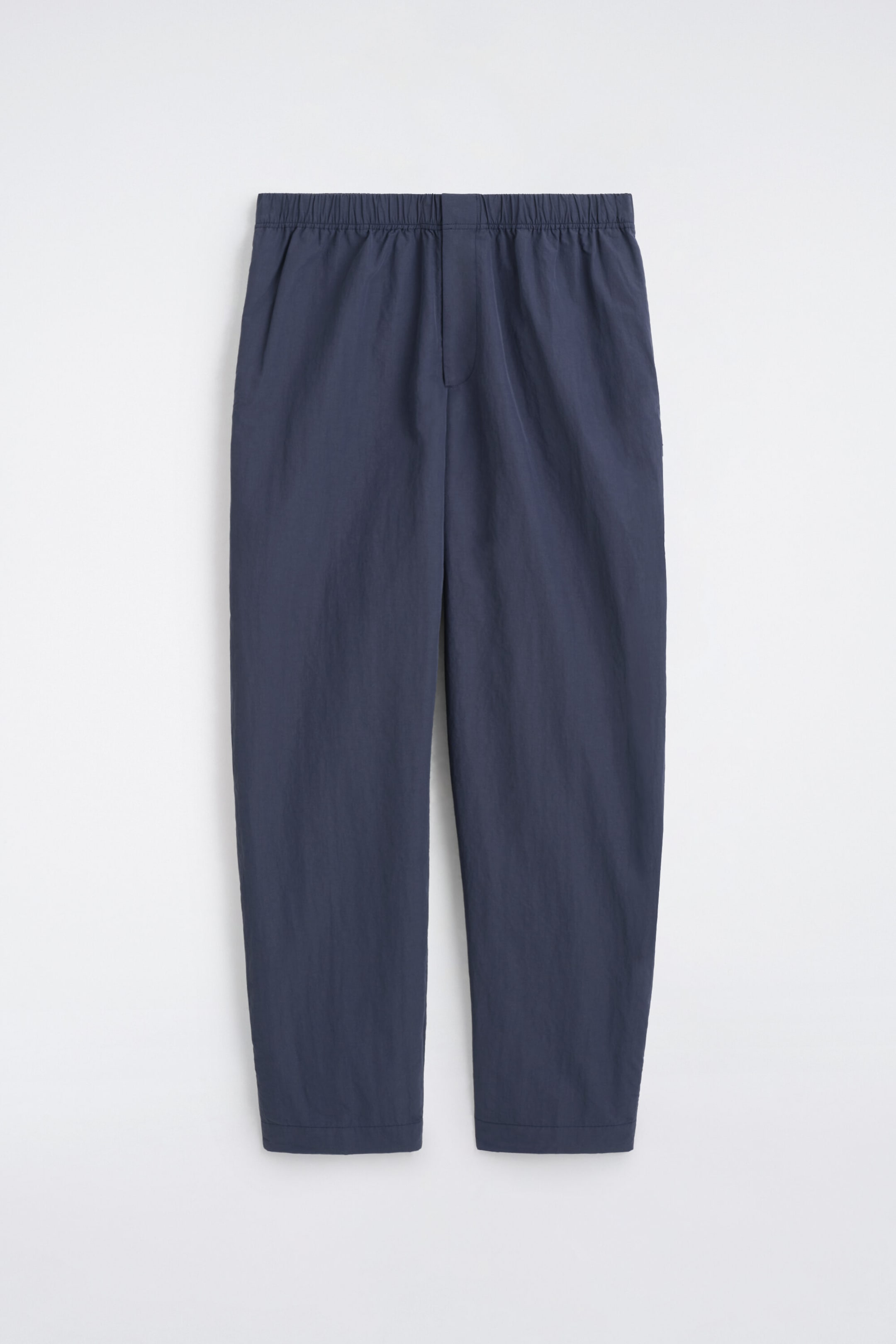 ZIP-DETAIL RELAXED-FIT STRAIGHT-LEG PANTS