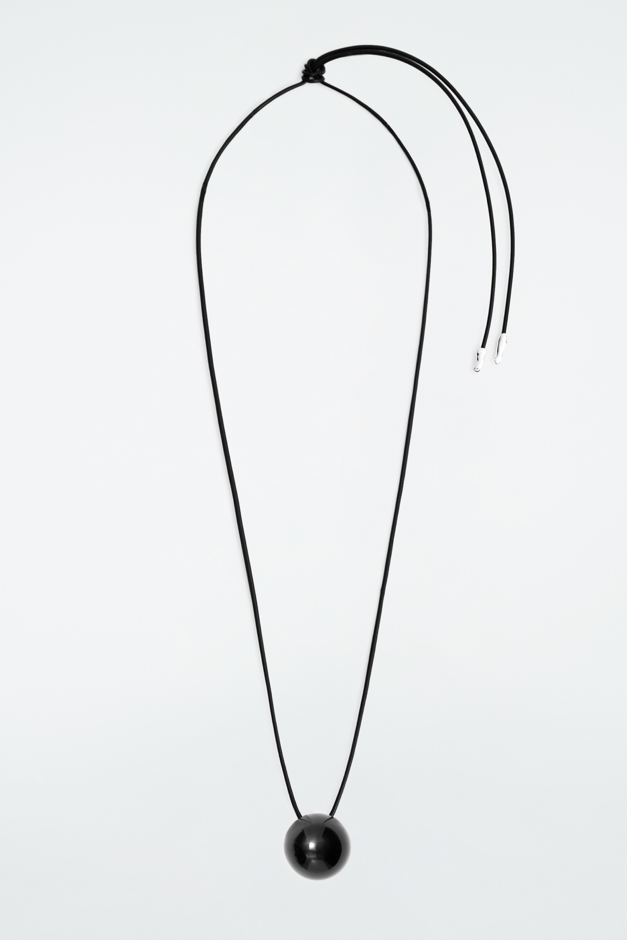 Ingrandisci l'immagine: SPHERICAL GLASS PENDANT NECKLACE - BLACK - DONNA | H&M CH 2