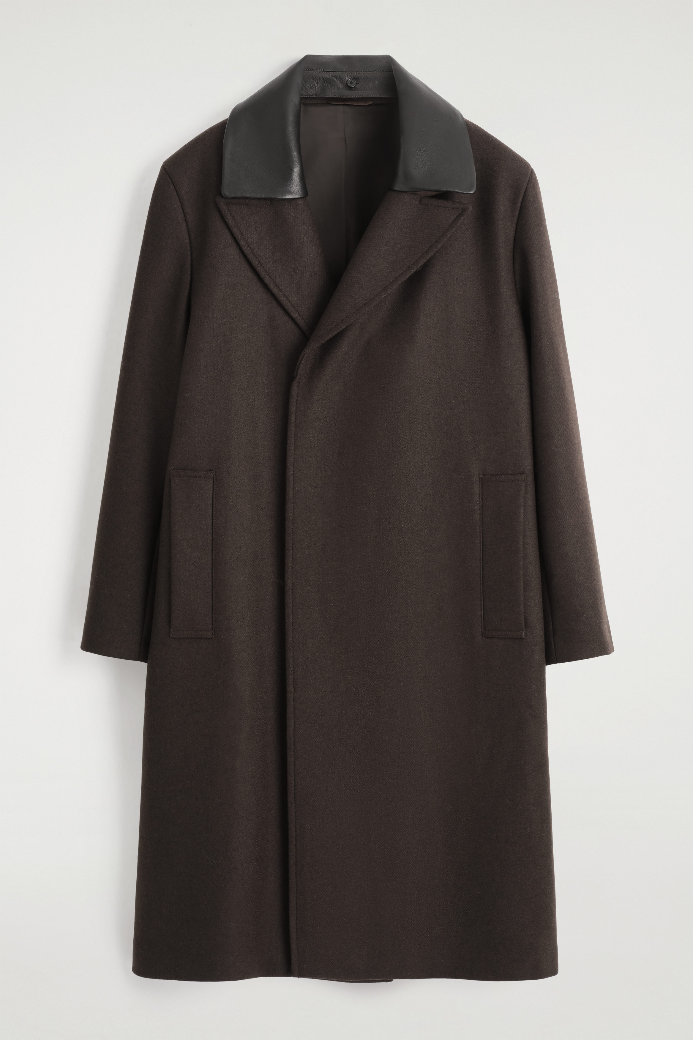 THE SHAWL-COLLAR WOOL BLAZER - BLACK | COS