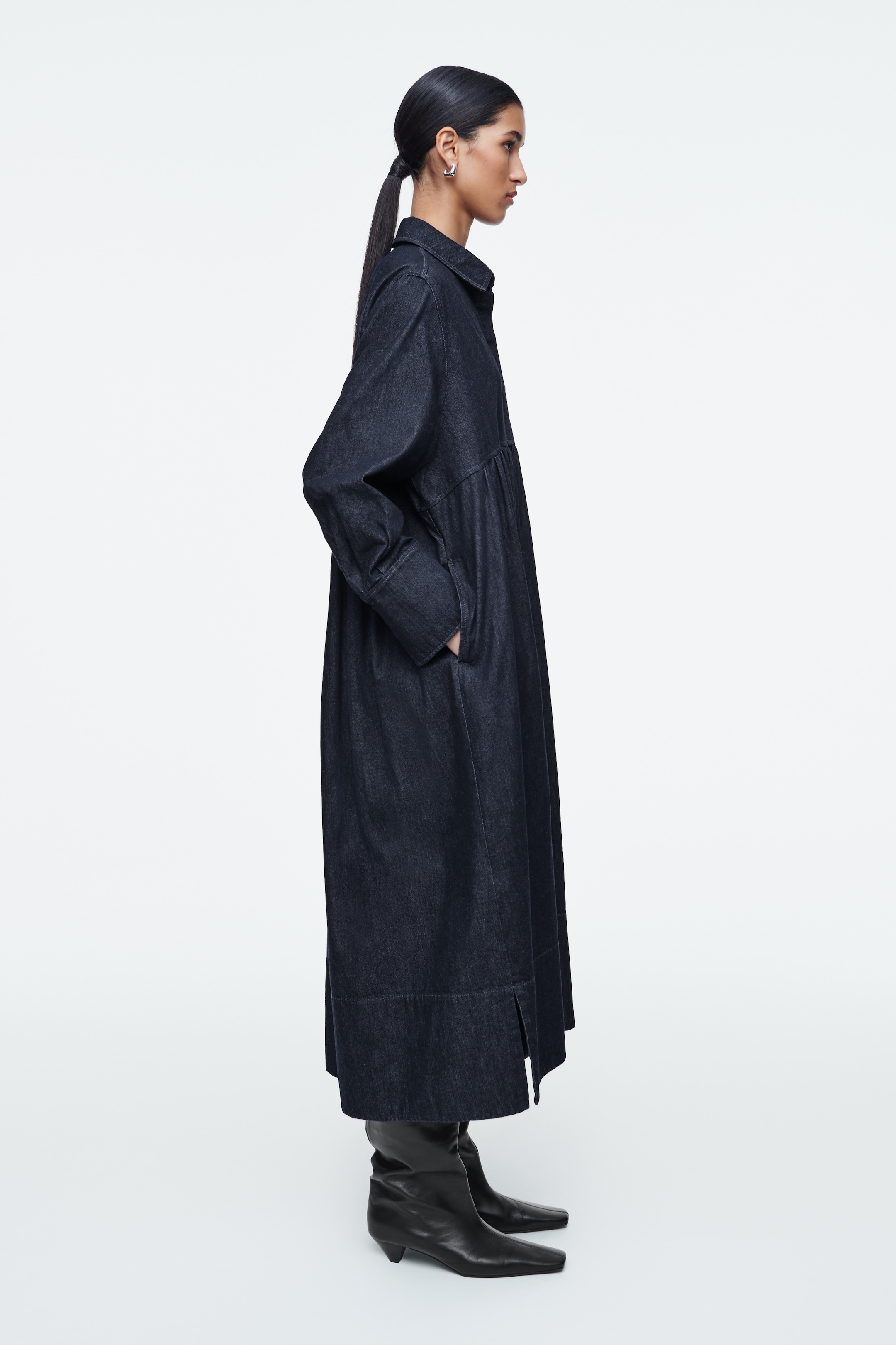 Visualizza immagine più grande: CHEMISIER OVERSIZE IN DENIM - INDACO - DONNA | H&M IT 5