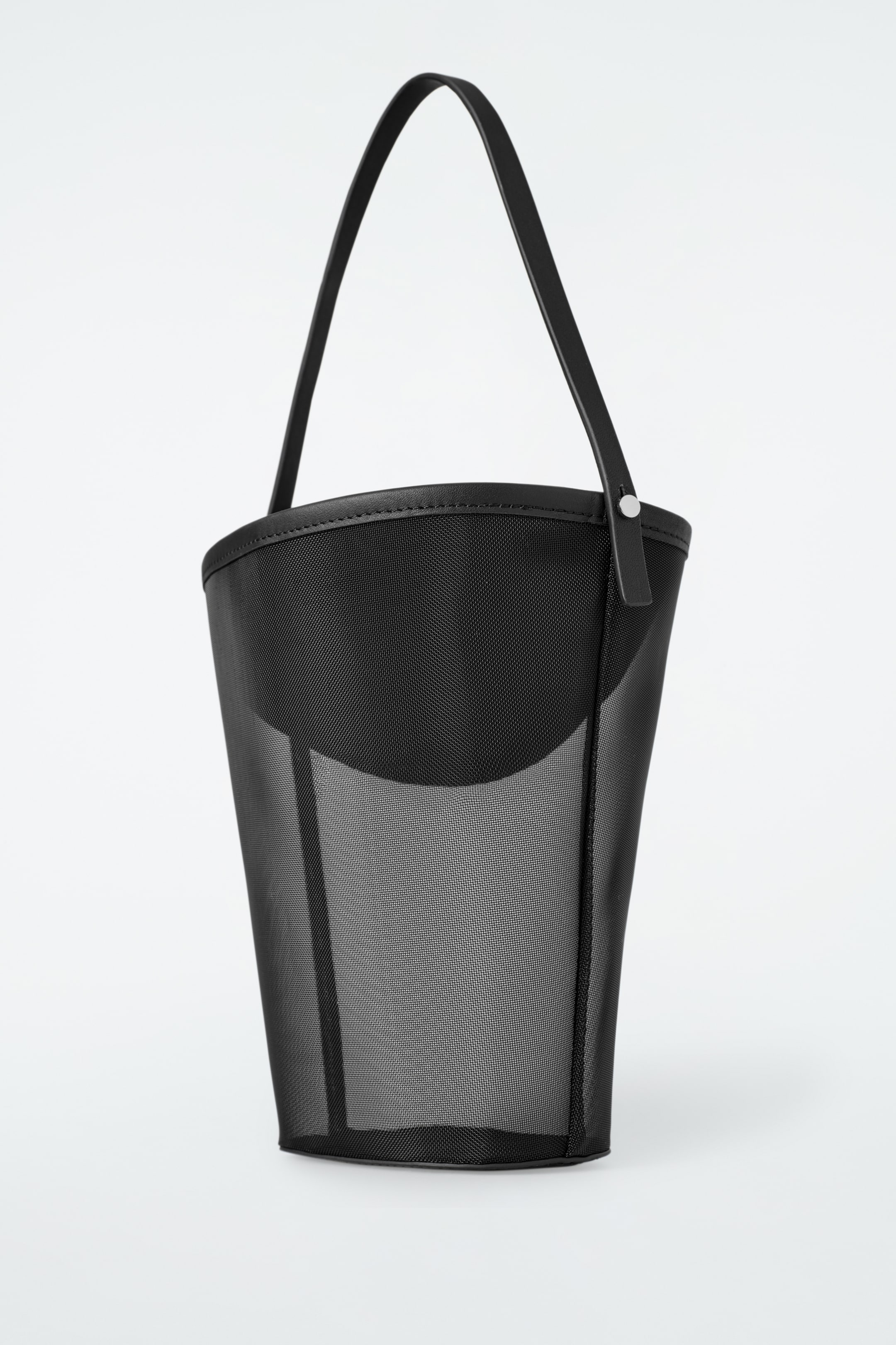 View larger image: MINI BUCKET BAG - MESH - BLACK - Ladies | H&M GB 5