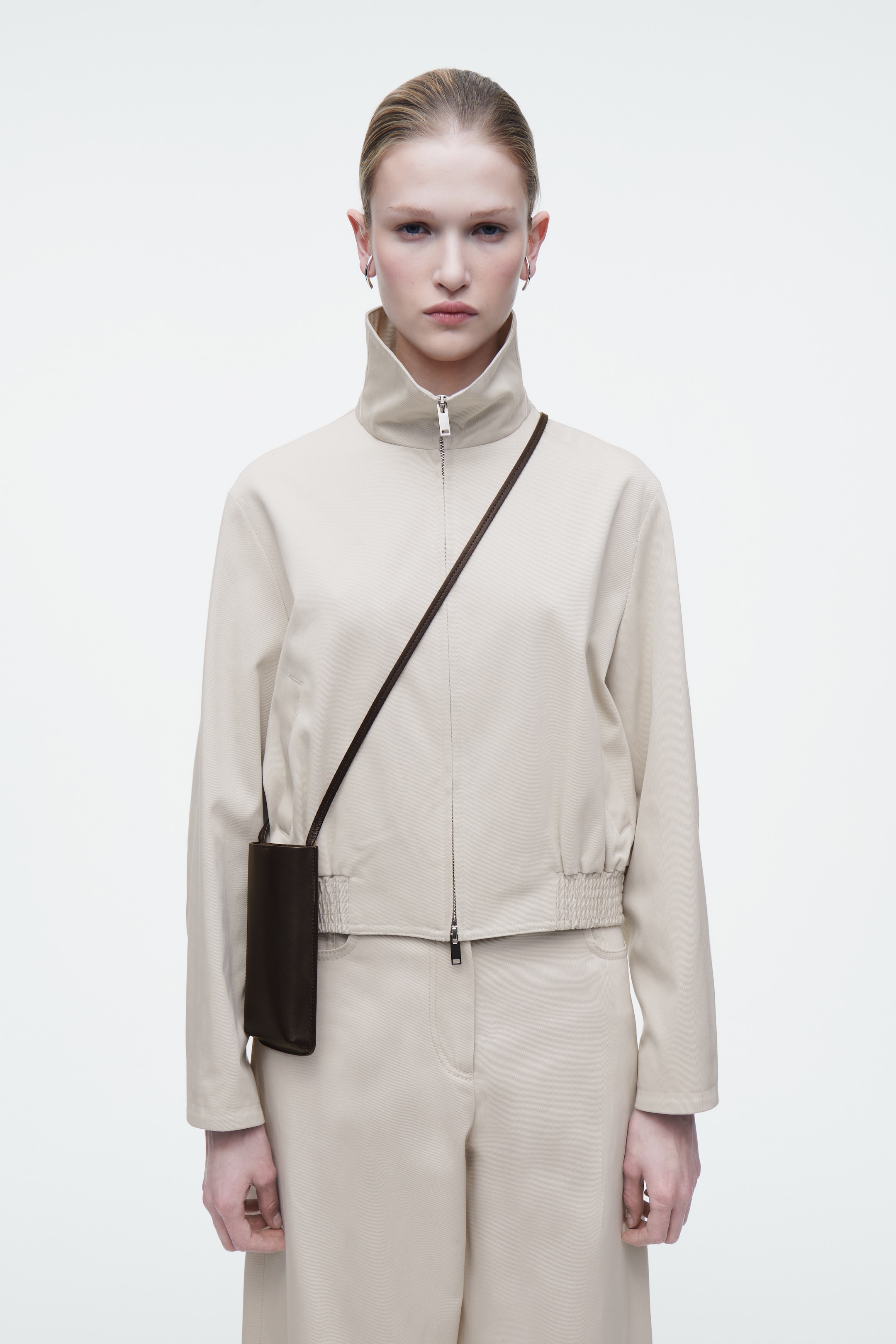 Visualizza immagine più grande: BORSA PORTA CELLULARE IN PELLE A TRACOLLA - CASTAGNA - DONNA | H&M IT 3