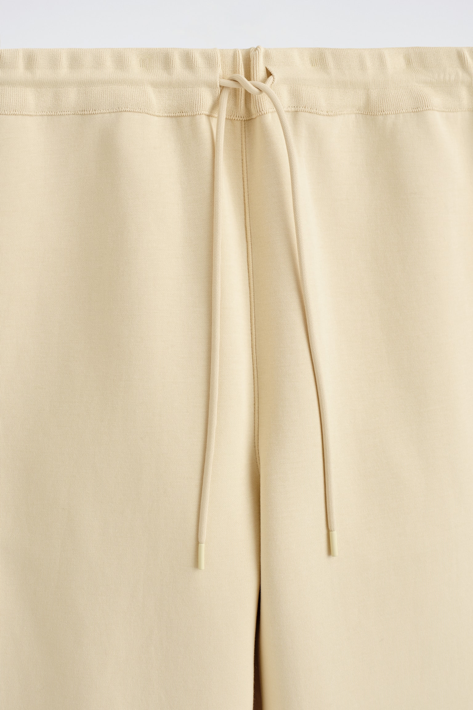 JOGGER CON TAGLIO BARREL IN SCUBA - GIALLO - 3