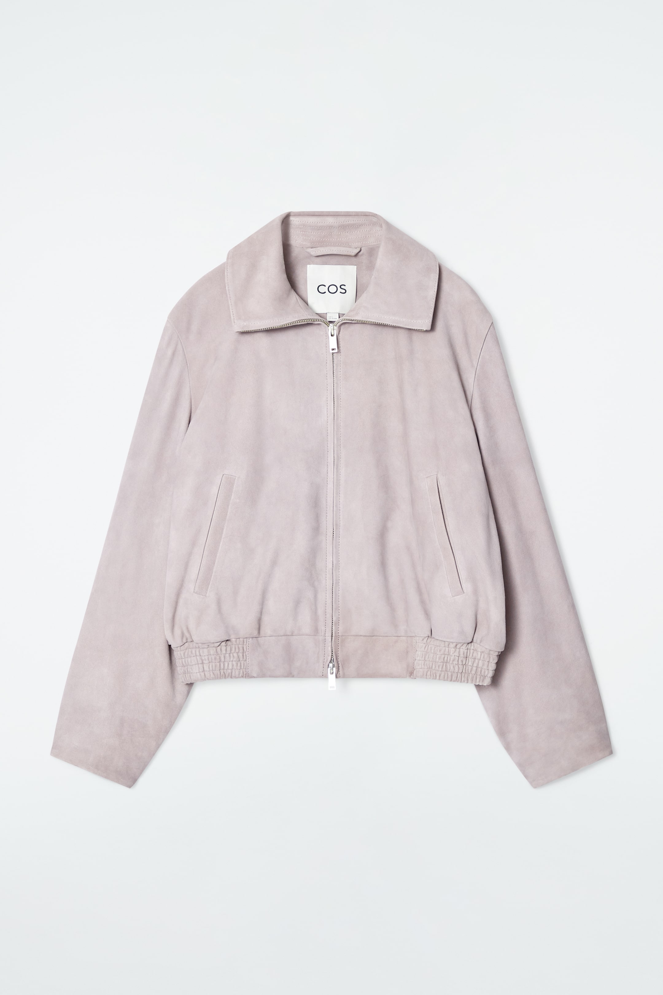 View larger image: SUEDE BOMBER JACKET - LILAC - Ladies | H&M GB 8