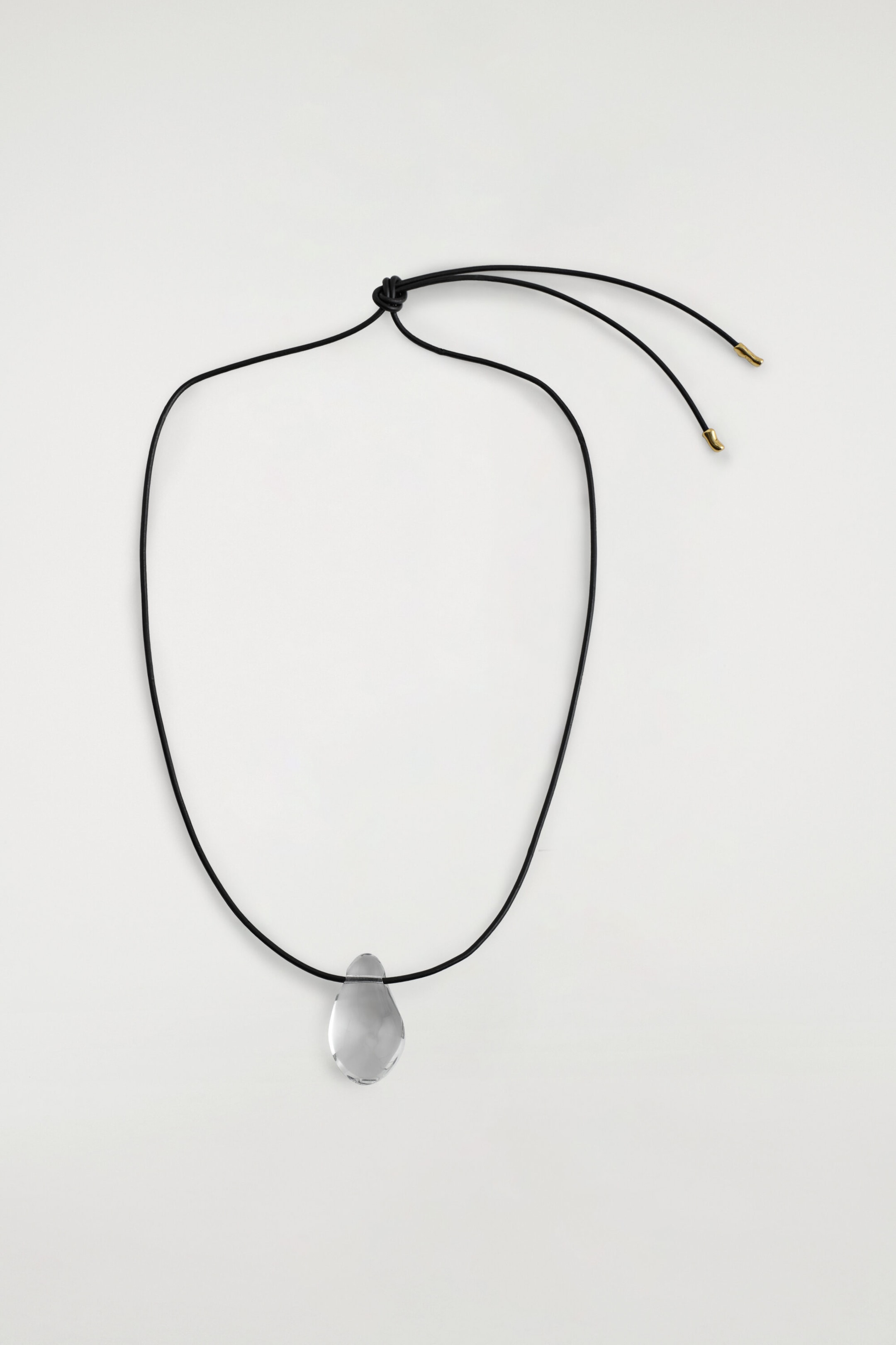DOMED GLASS PENDANT NECKLACE
