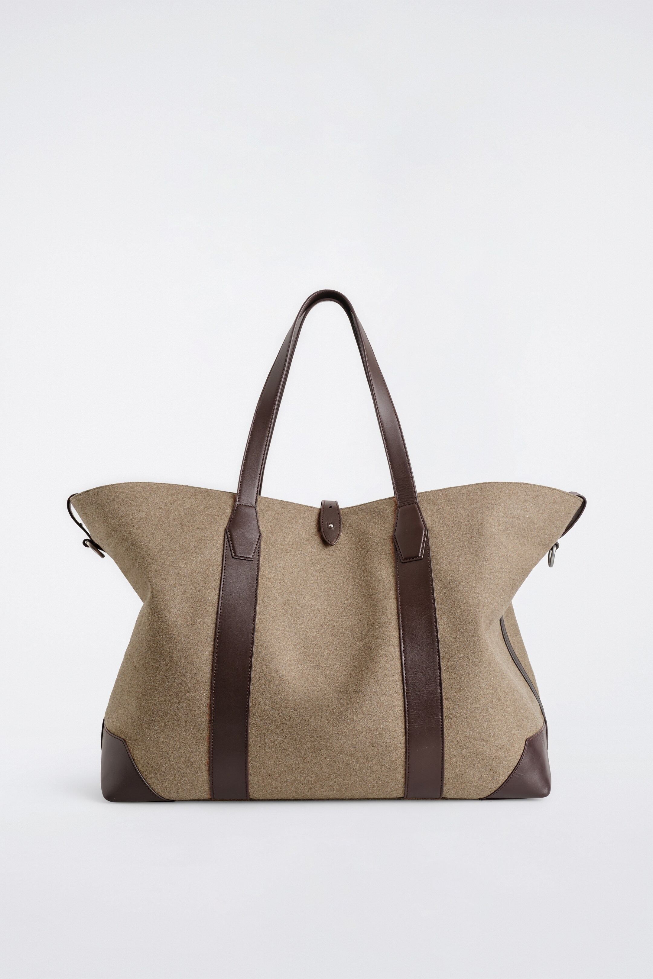 Ver imagen más grande: WEEKENDER OVERSIZED TOTE BAG - WOOL - BEIGE | H&M ES 3